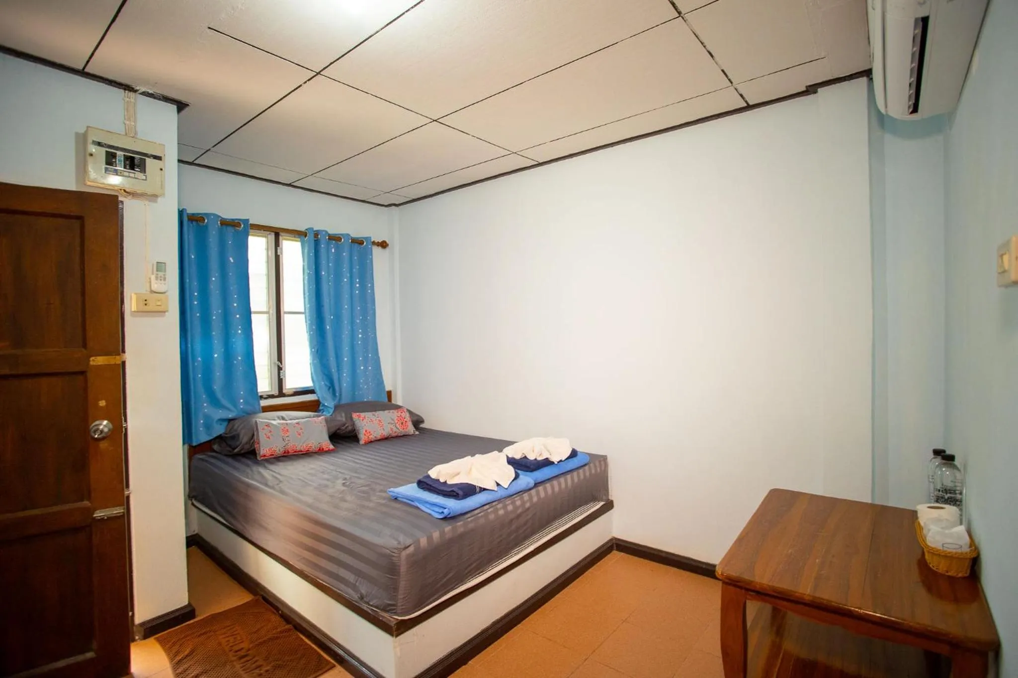 Bed in Andaman Peace Resort