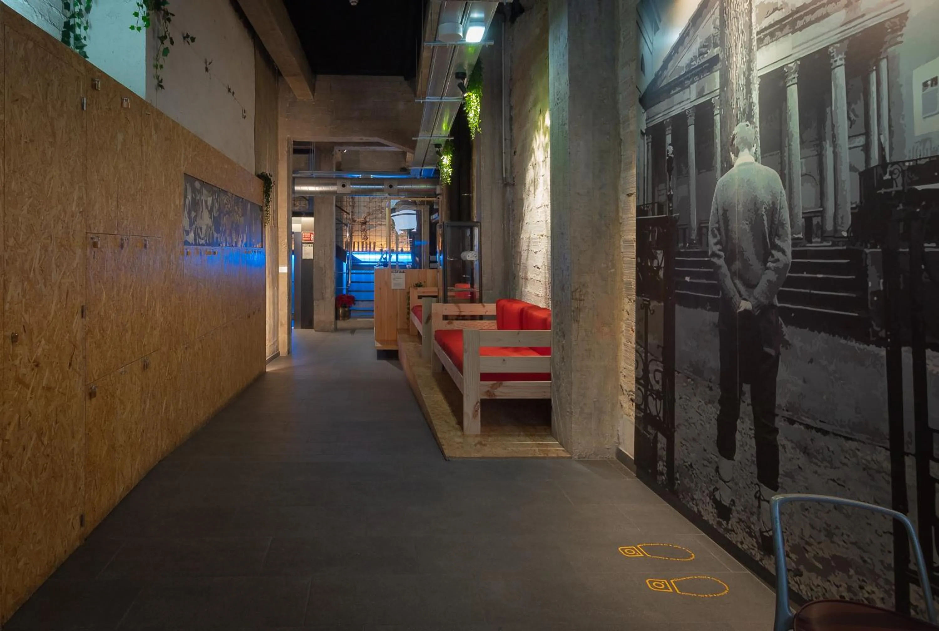 Living room in Ekoos Hostel, Bilbao Eko Hostel