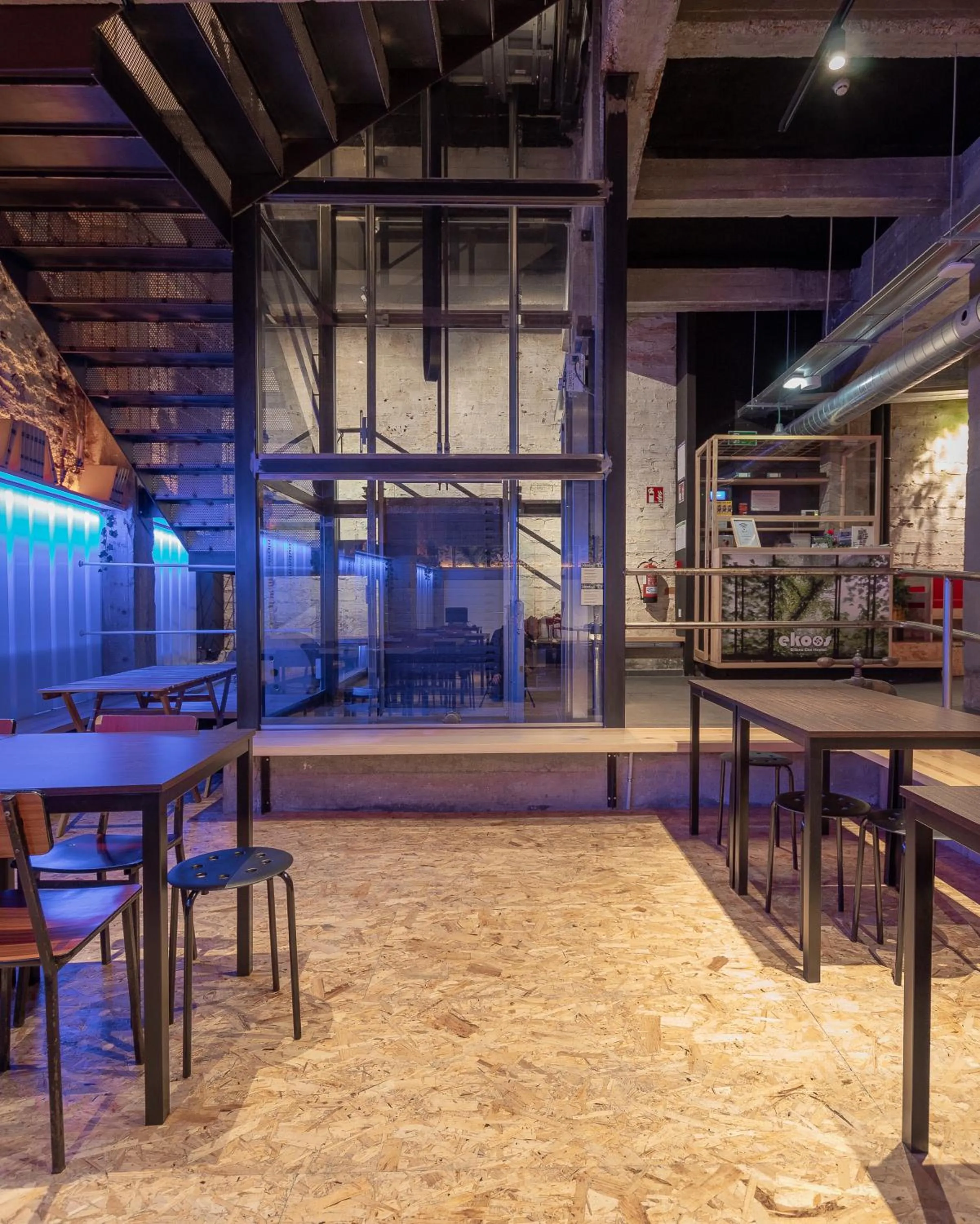 Lobby or reception in Ekoos Hostel, Bilbao Eko Hostel