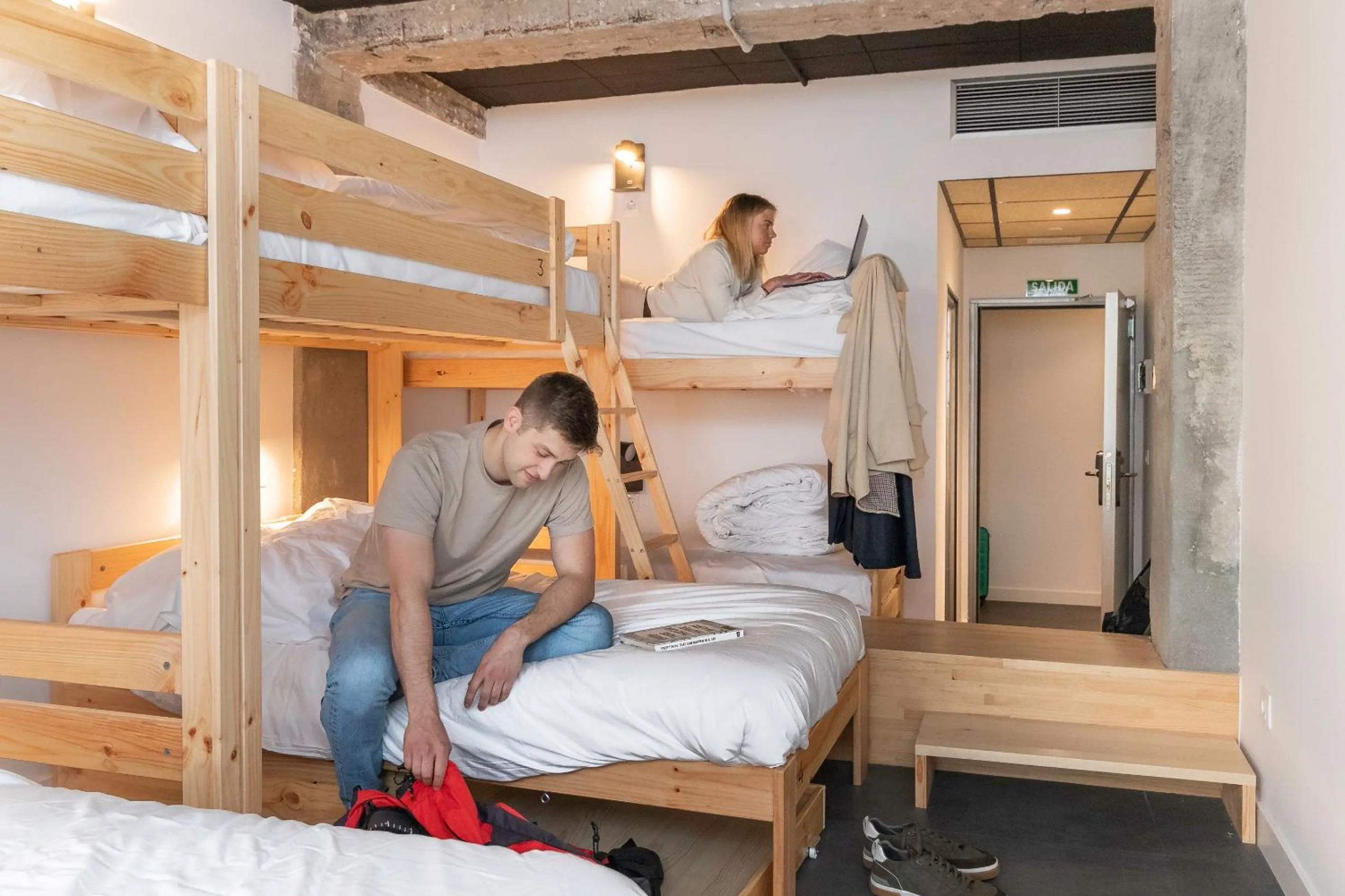 Bed in Ekoos Hostel, Bilbao Eko Hostel