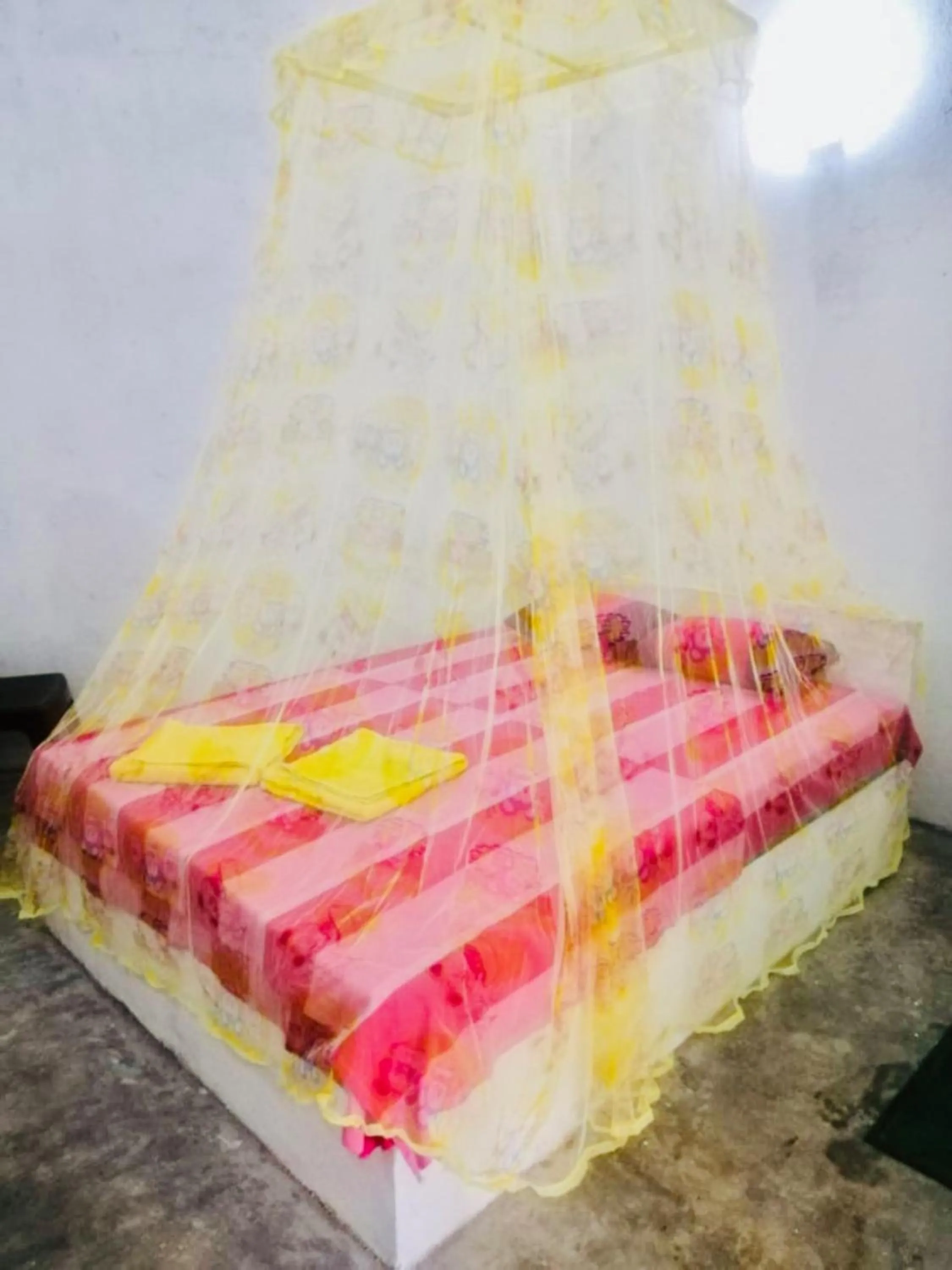 Bed in Hiriketiya Orchid Villa