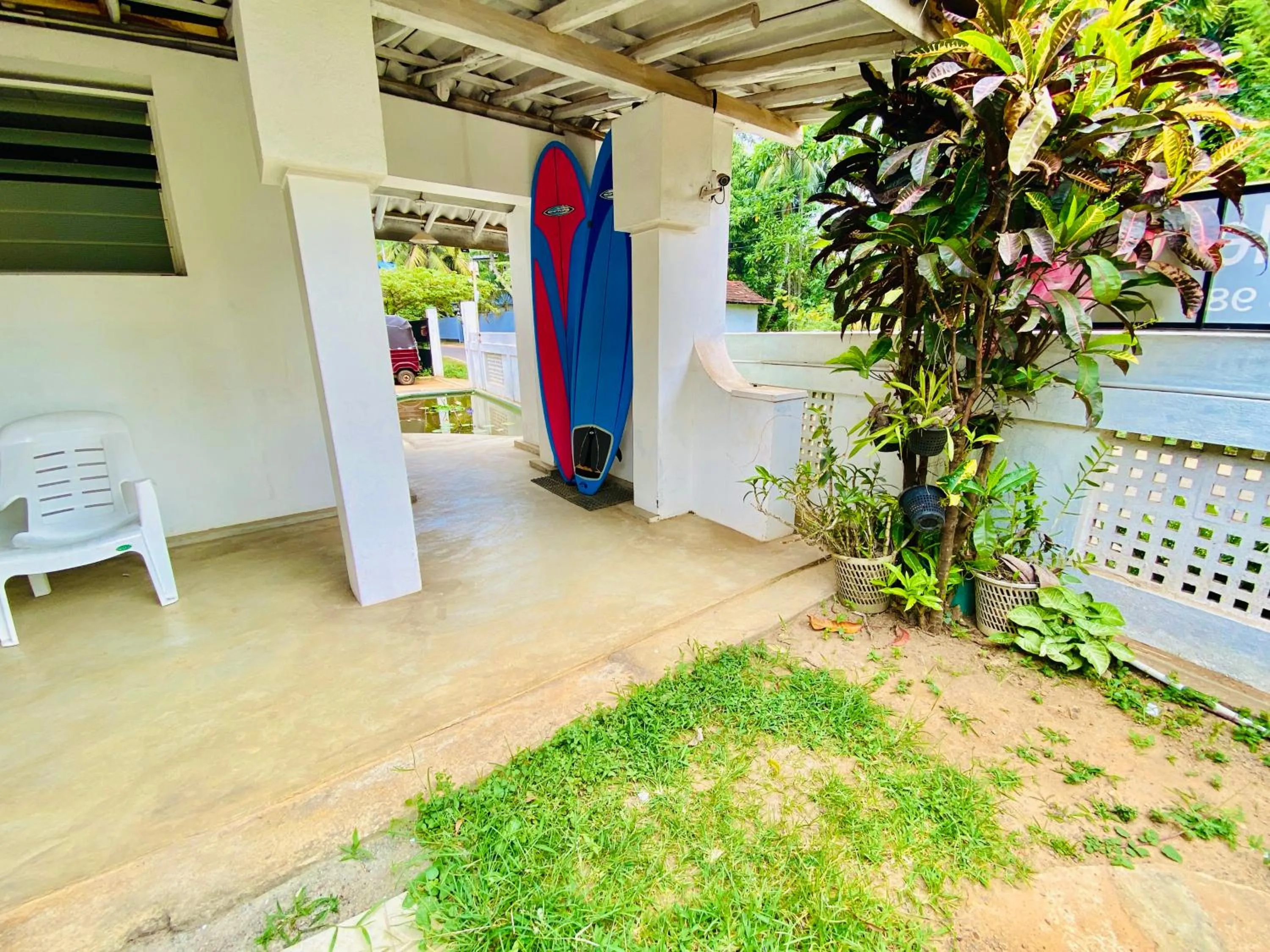 Patio in Hiriketiya Orchid Villa