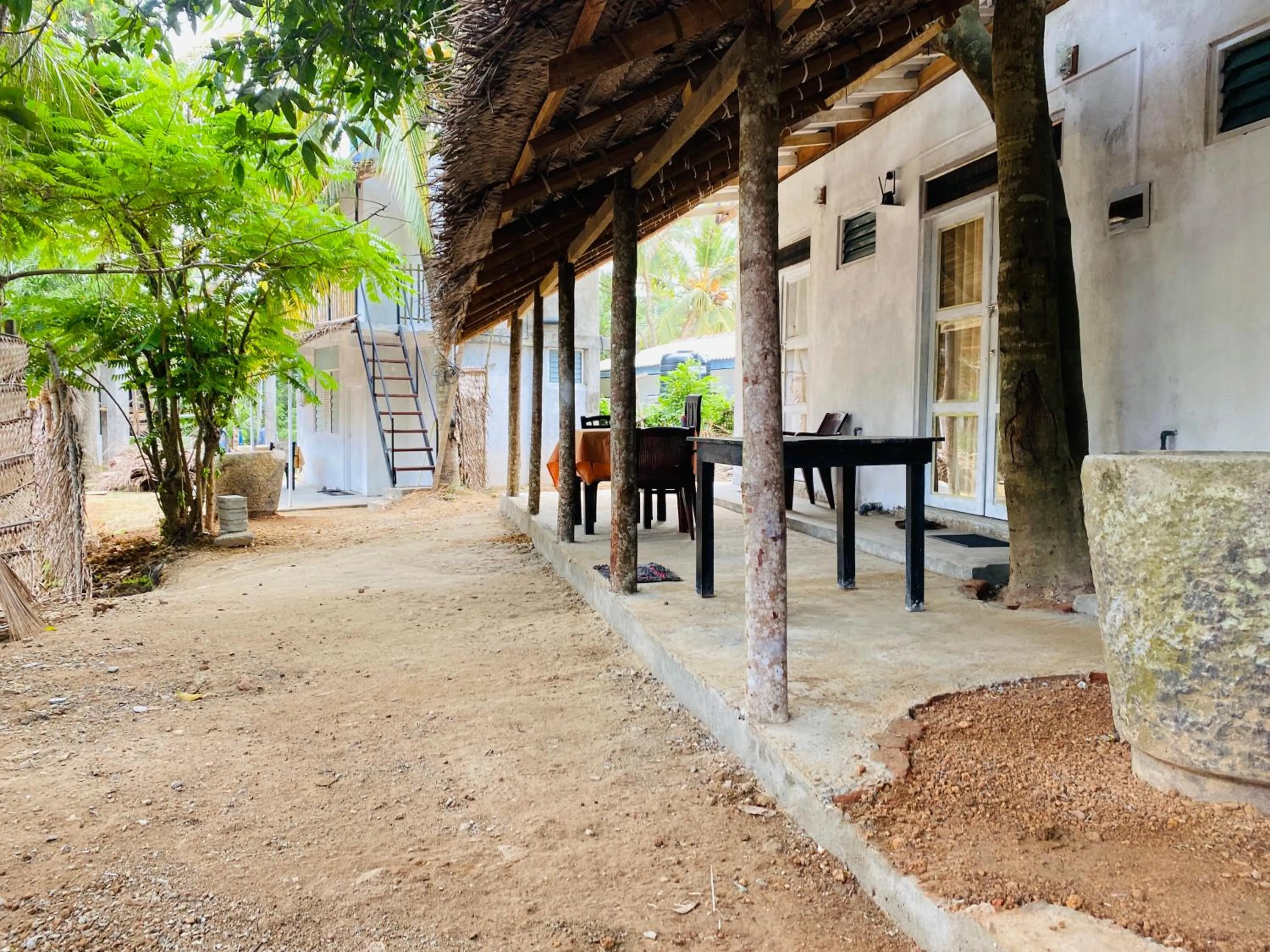 Patio in Hiriketiya Orchid Villa
