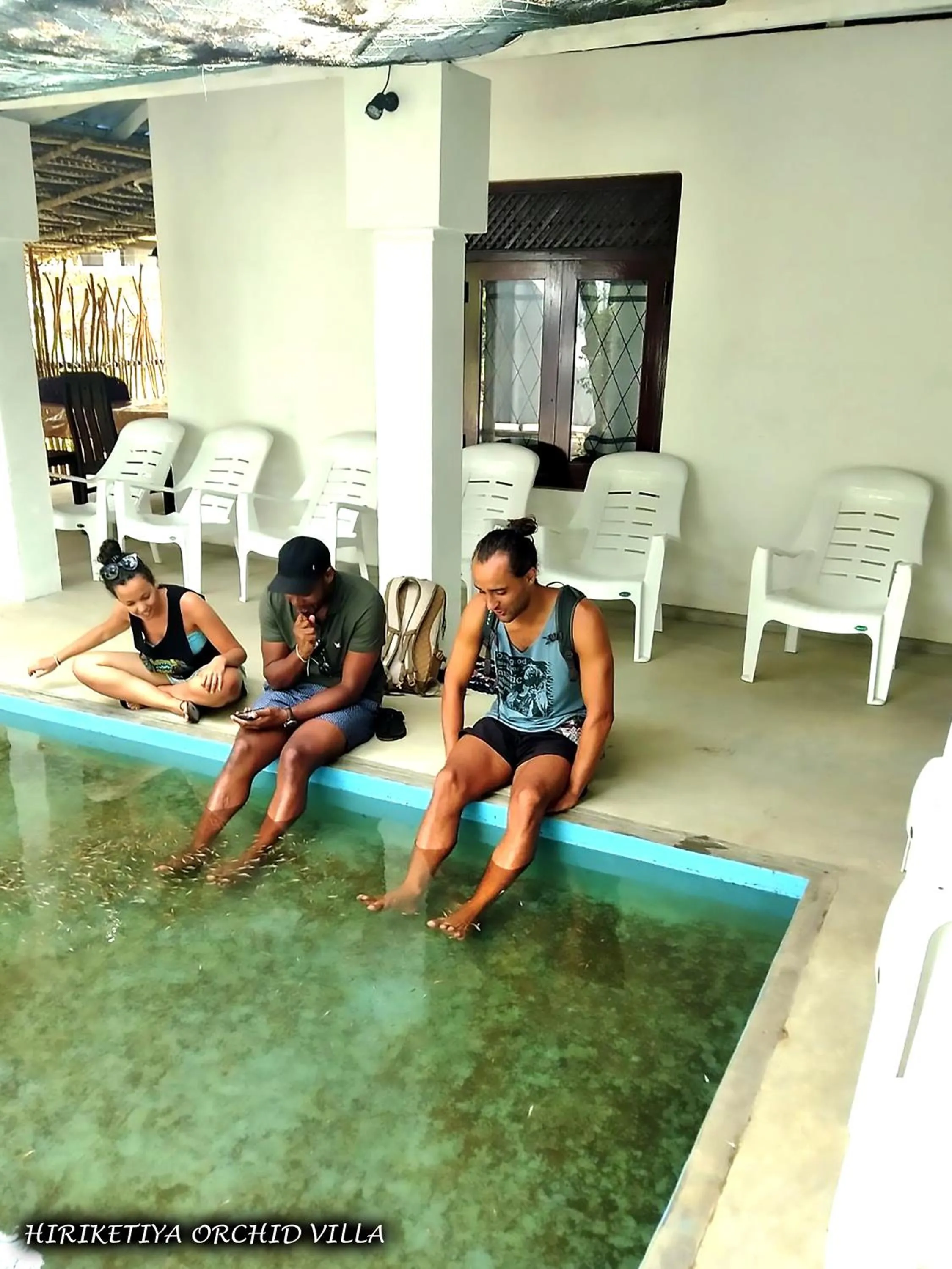 People in Hiriketiya Orchid Villa