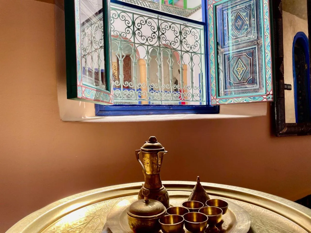 Decorative detail in Héritage Lalla Aicha Hotel & Spa