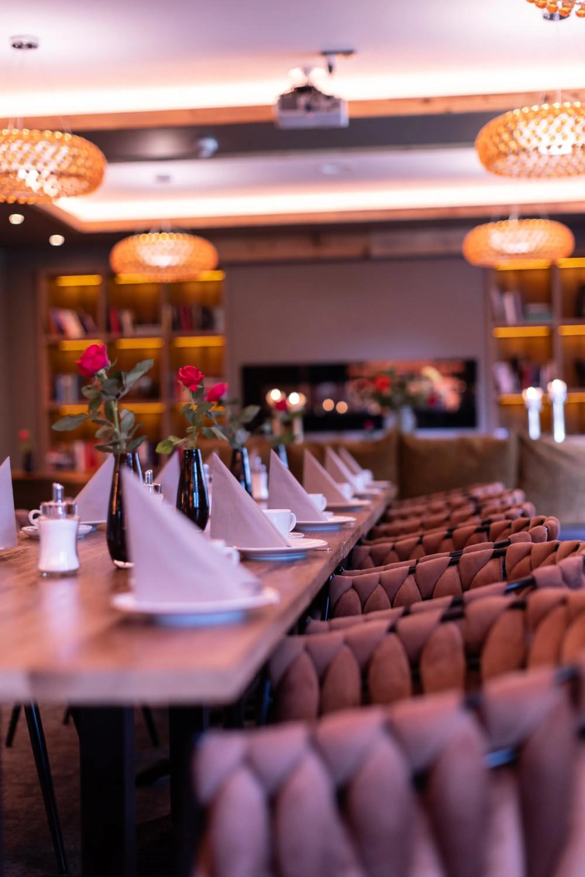 Restaurant/places to eat in Hotel Am Badepark