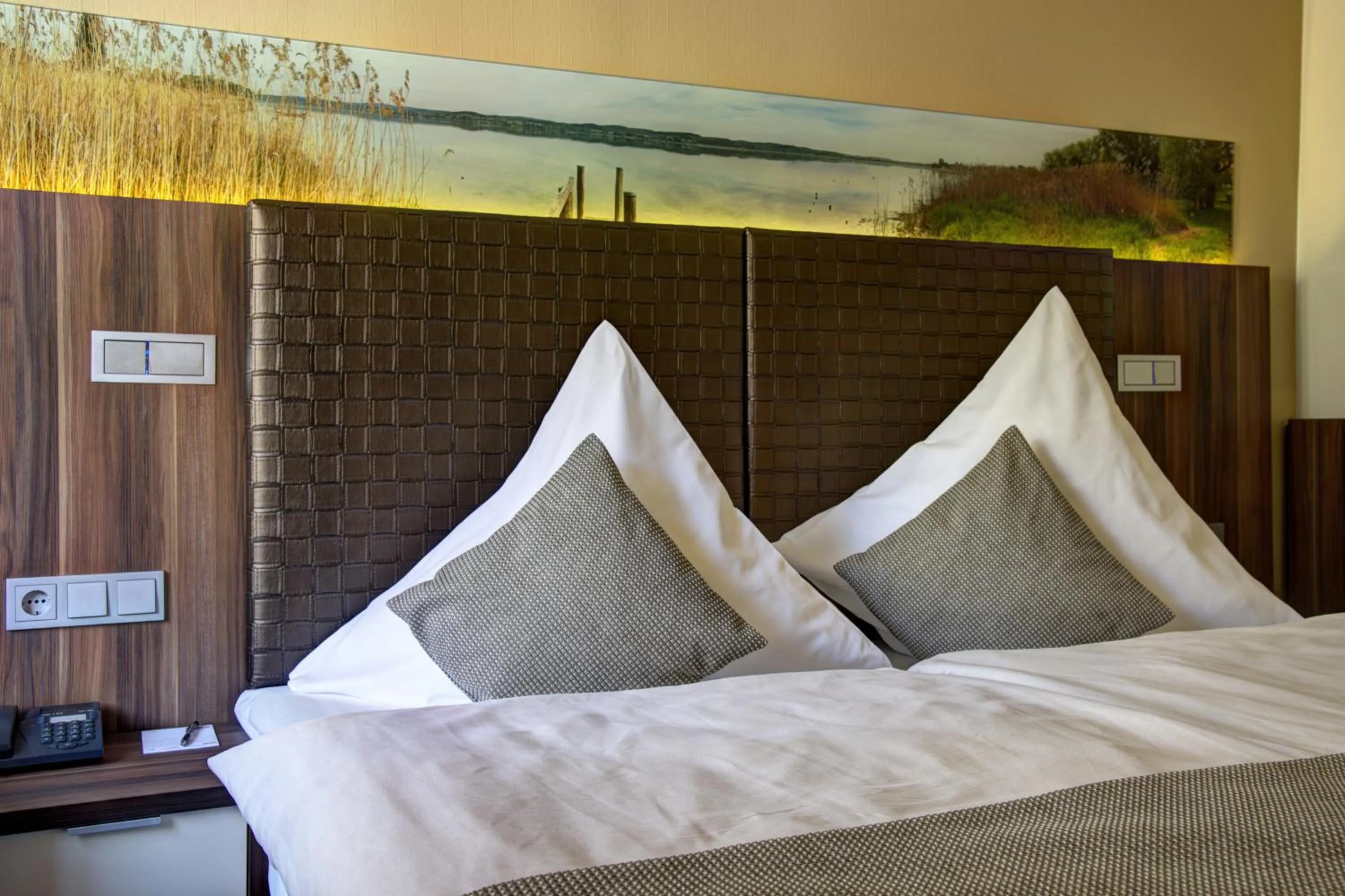 Bed in Hotel Am Badepark