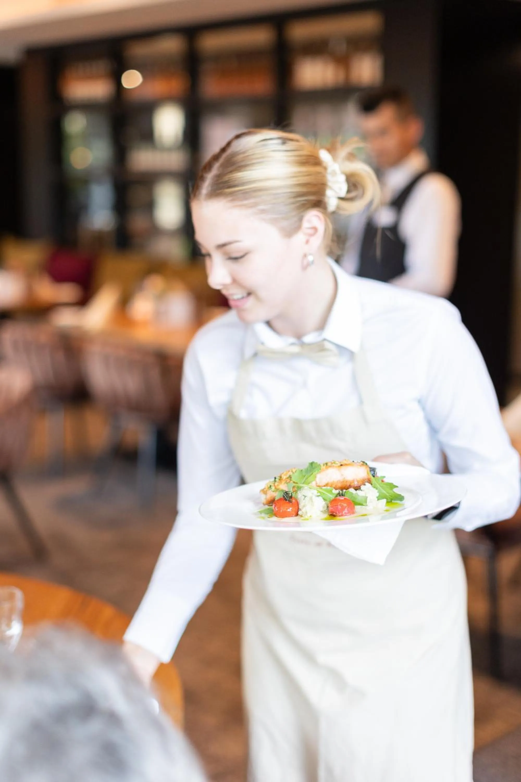 Restaurant/places to eat in Hotel Am Badepark