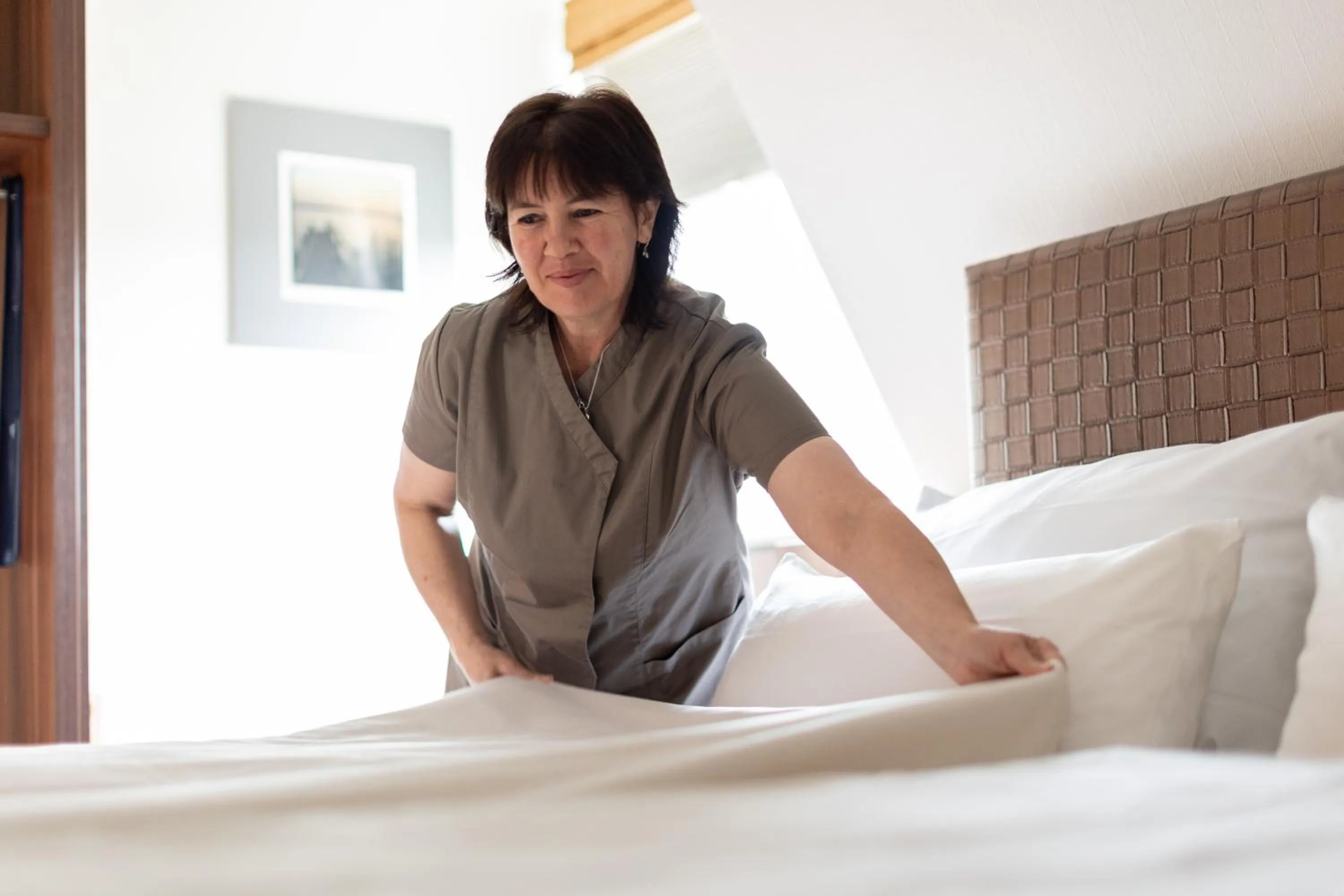 Bed in Hotel Am Badepark