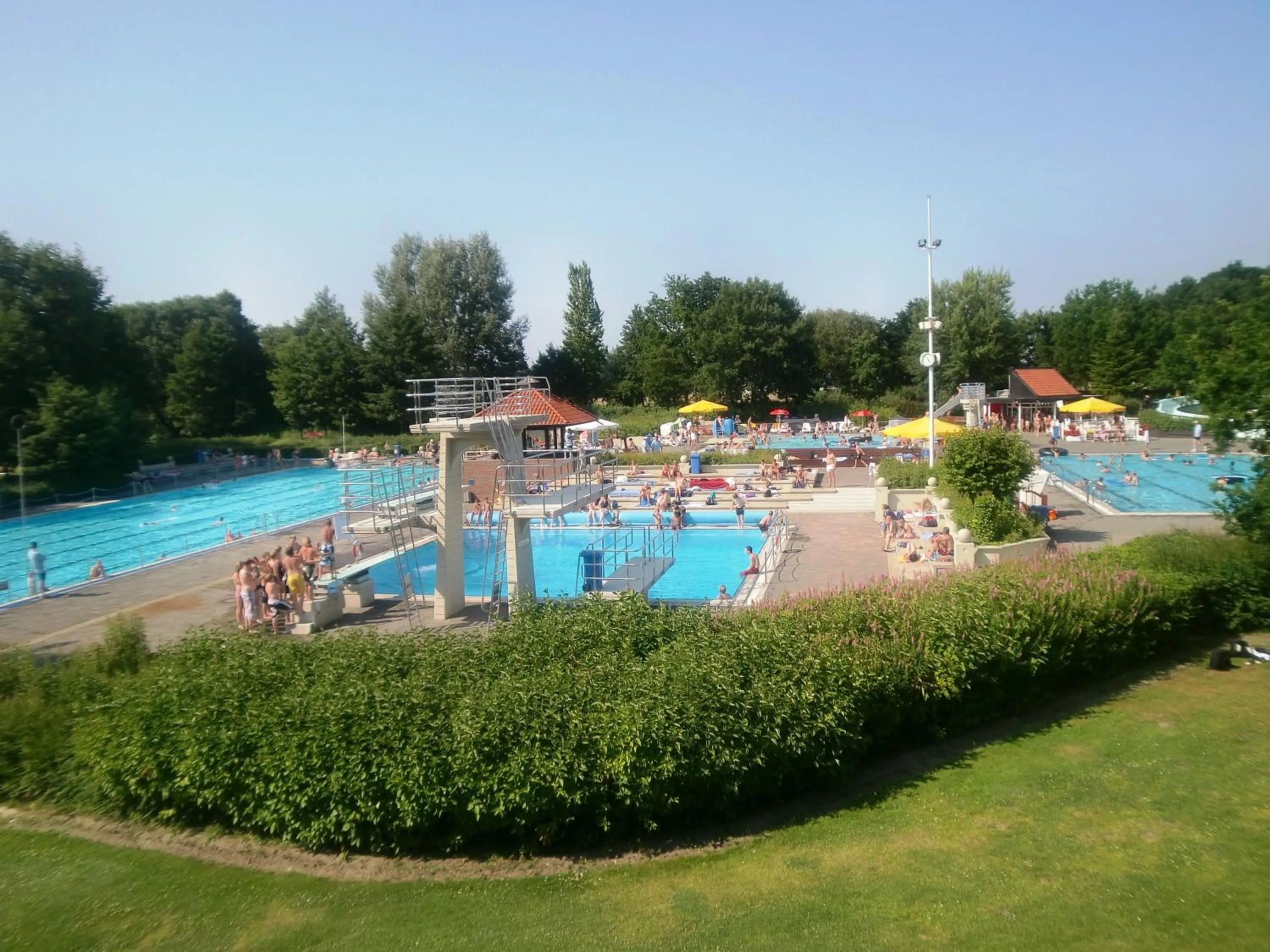 Swimming pool in Hotel Am Badepark