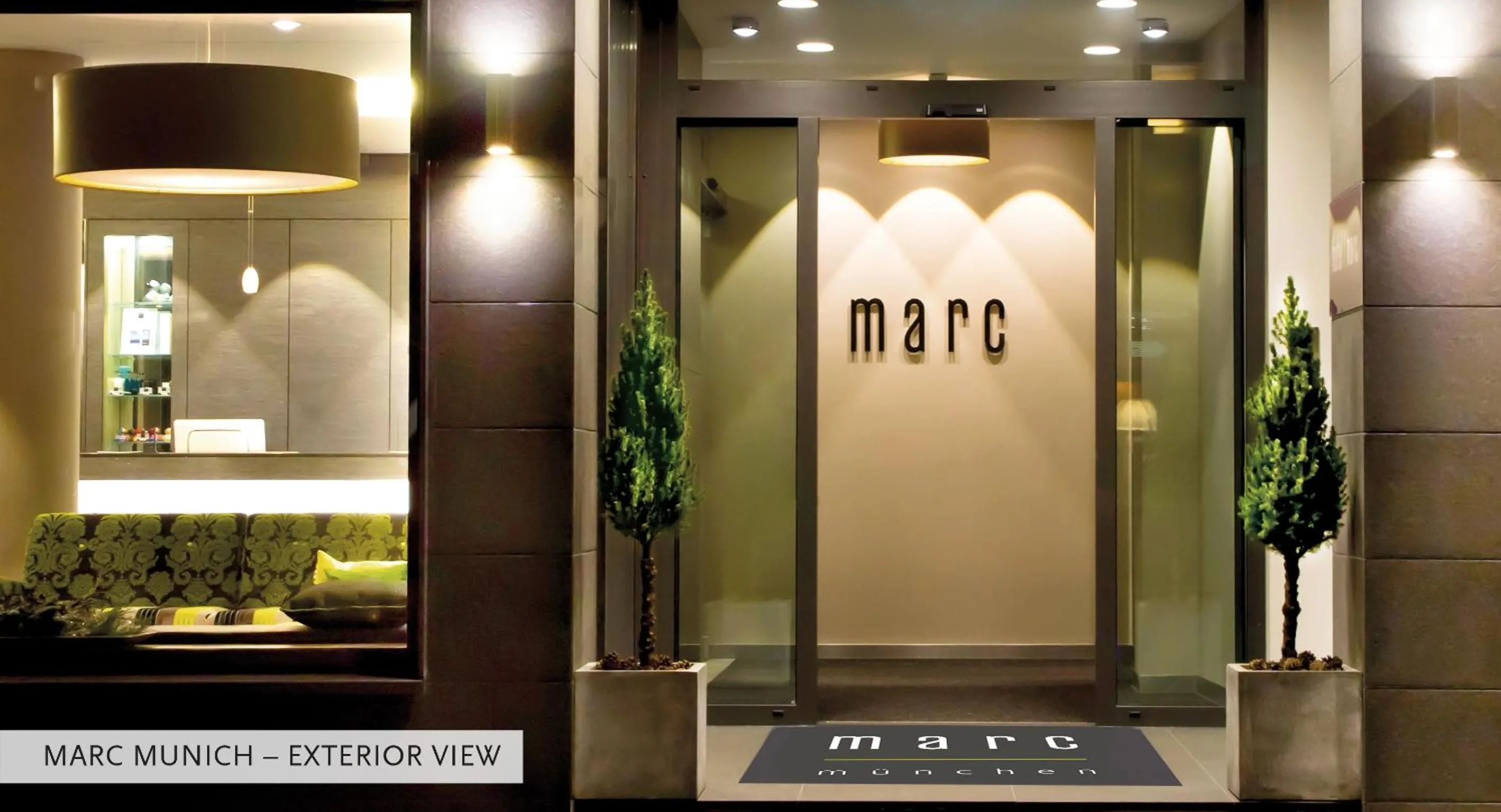Facade/entrance in Marc München