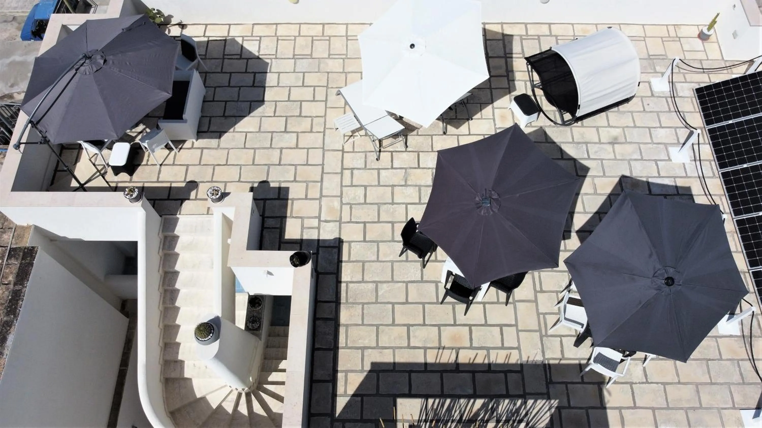 Bird's eye view in Kalinifta Rooms Apartment