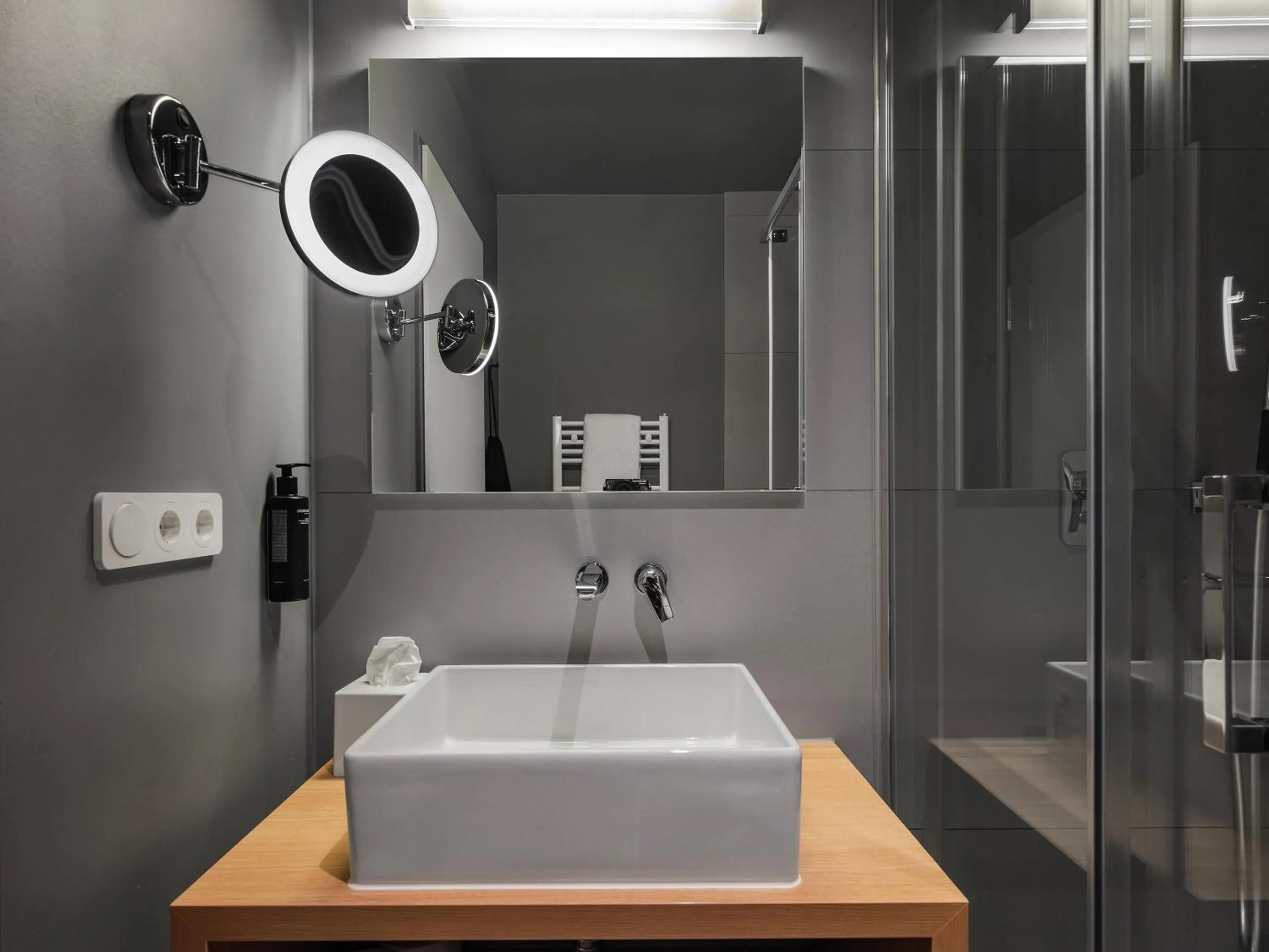 Bathroom in about:berlin Hotel