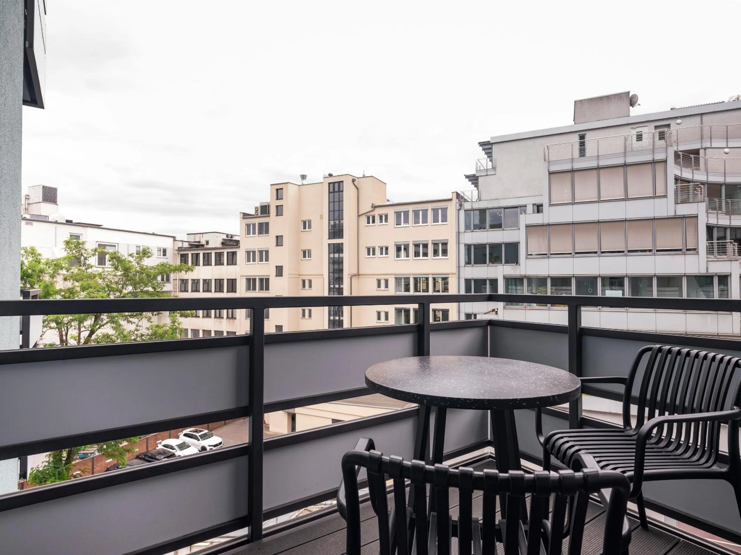 Balcony/Terrace in about:berlin Hotel