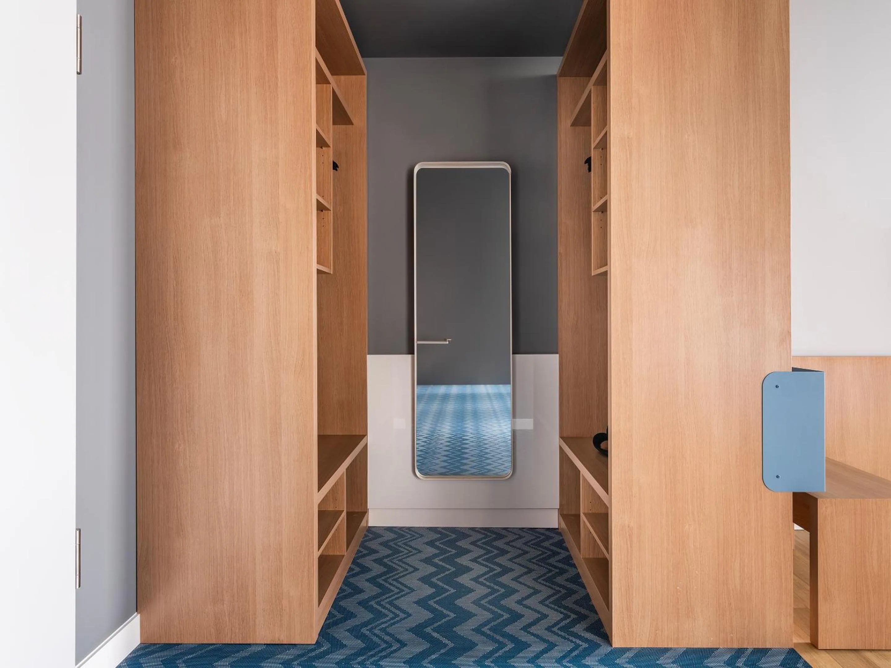 wardrobe in about:berlin Hotel