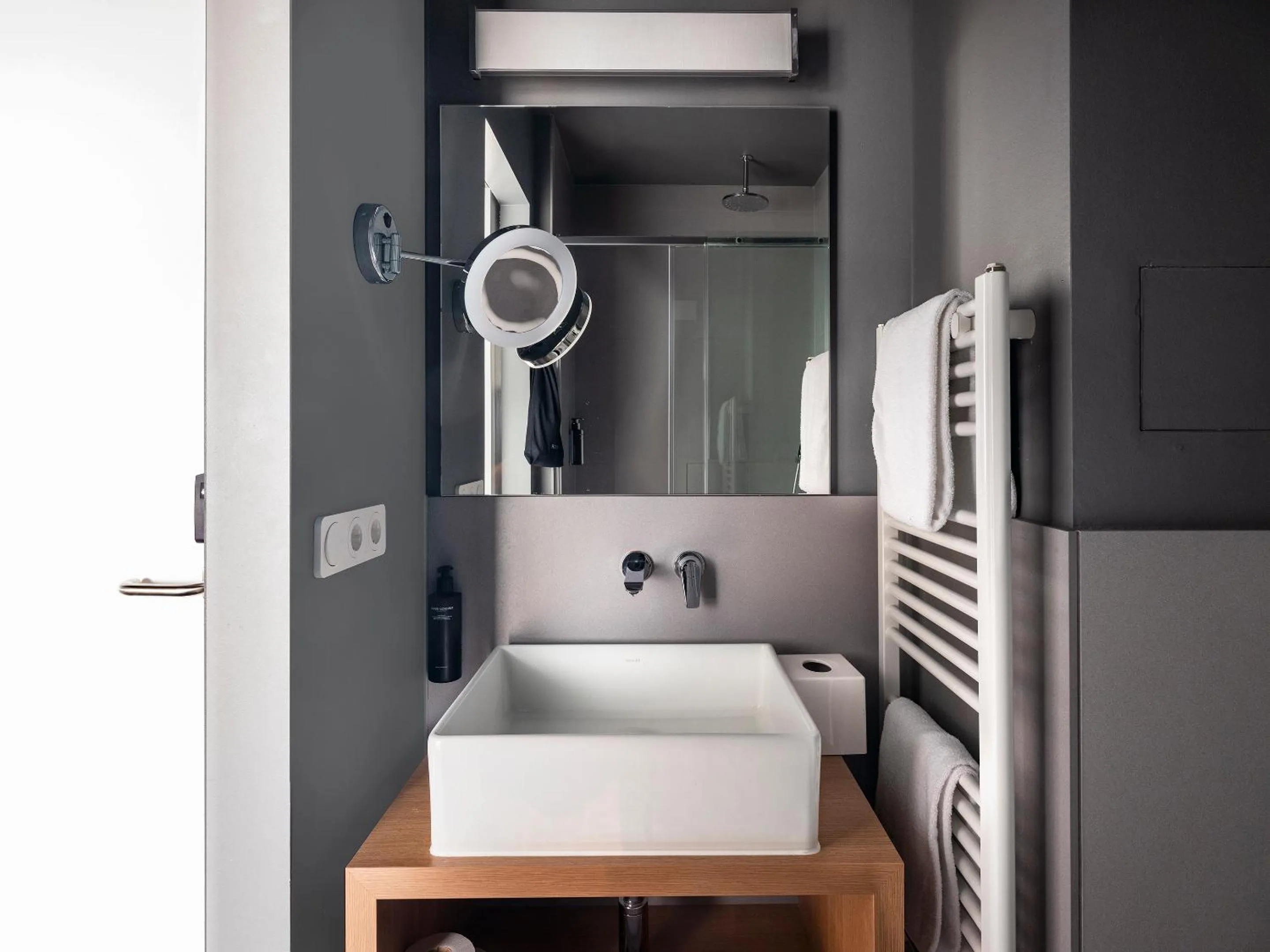 Bathroom in about:berlin Hotel