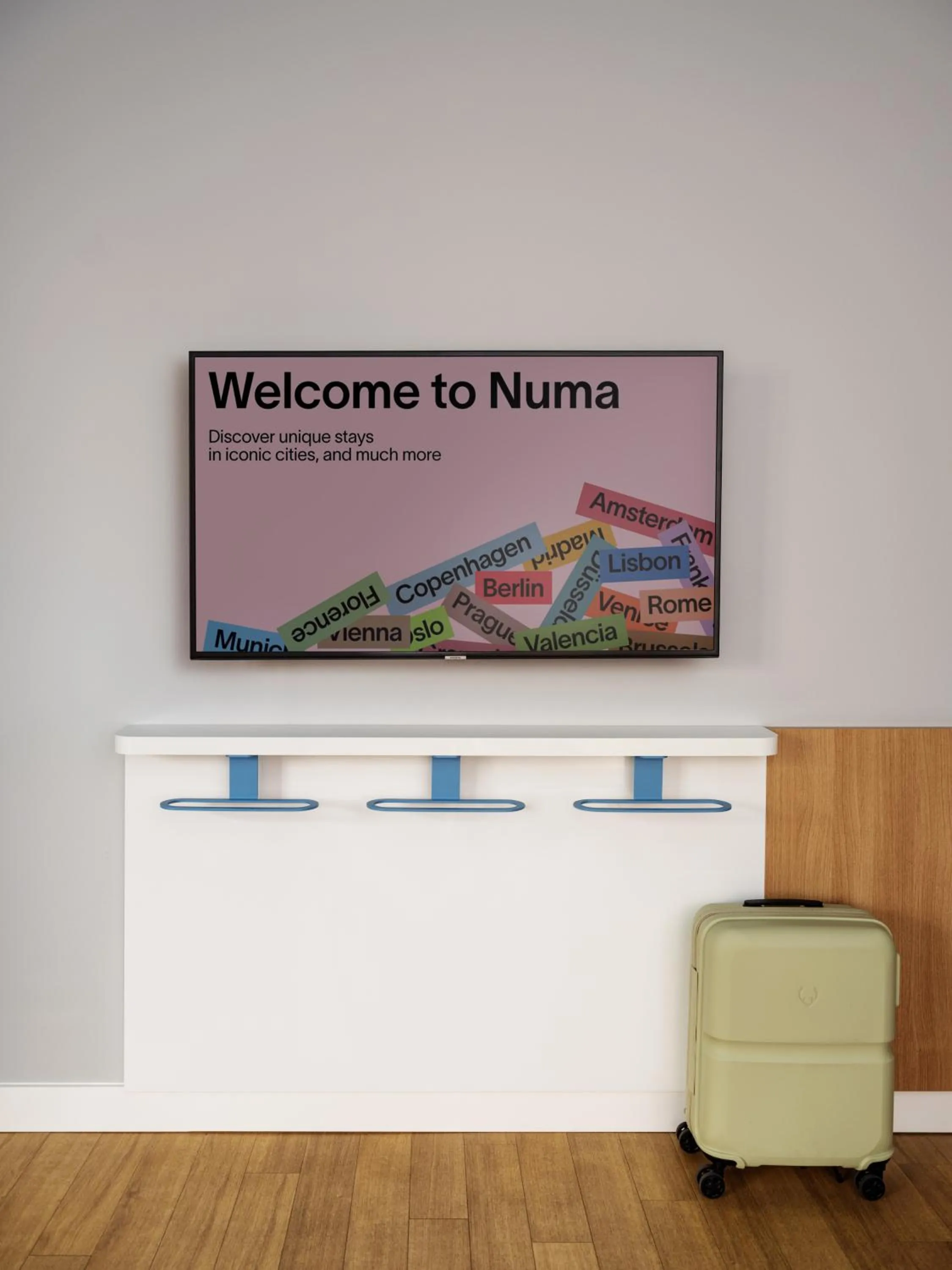 TV and multimedia in Numa Berlin Kudamm