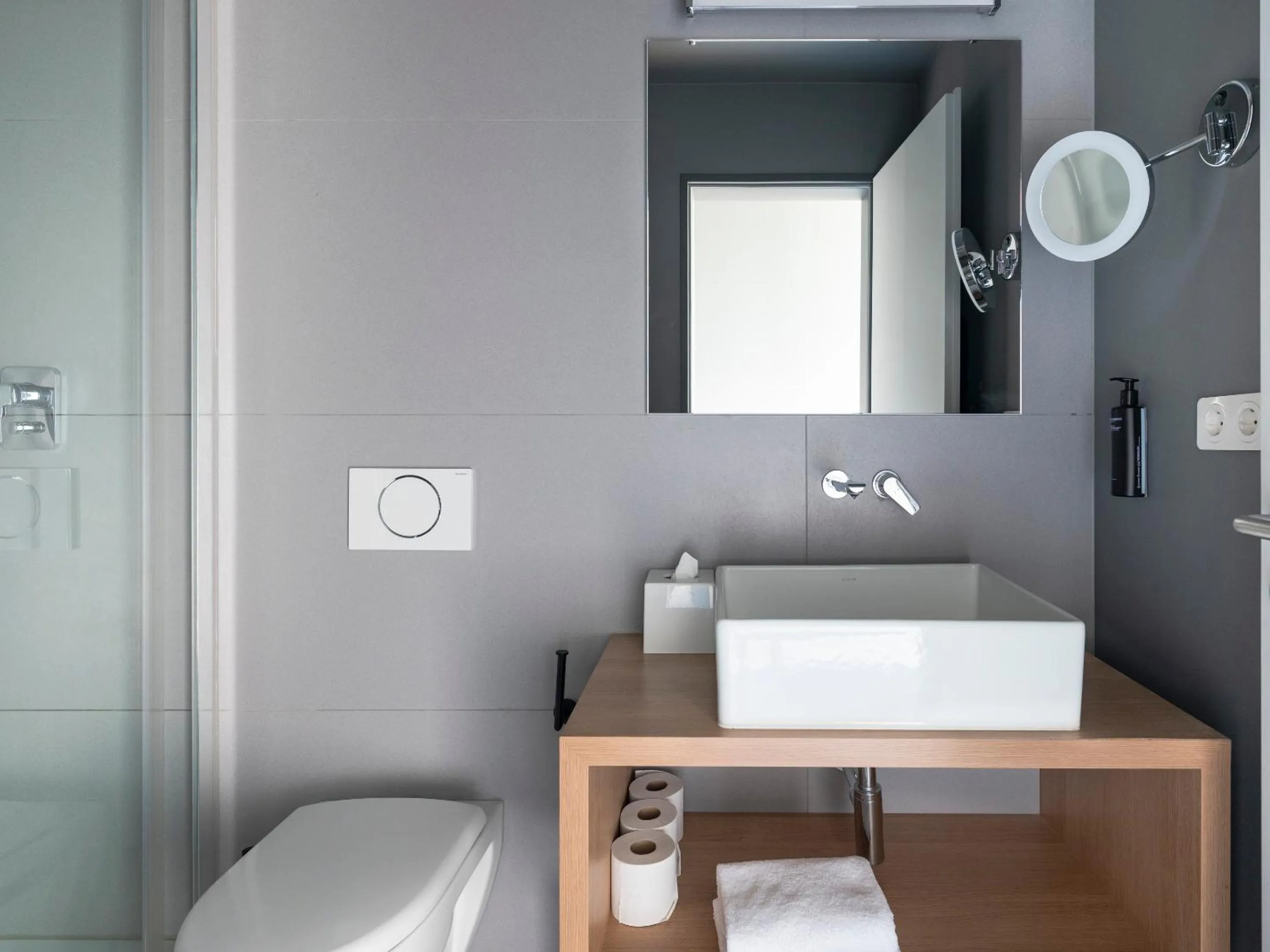 Bathroom in about:berlin Hotel