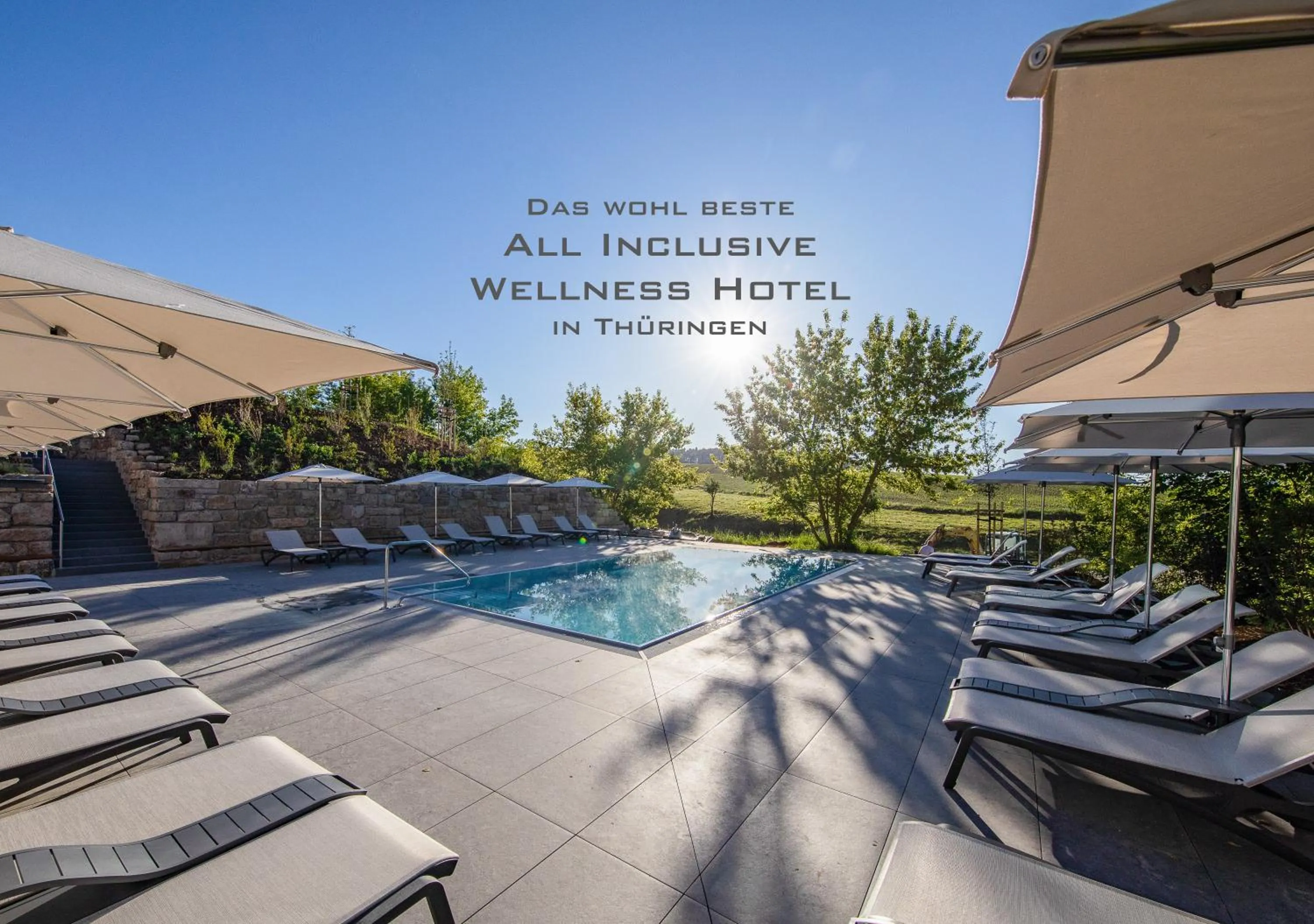 Swimming pool in FAIR RESORT All Inclusive Wellness & Spa Hotel Jena