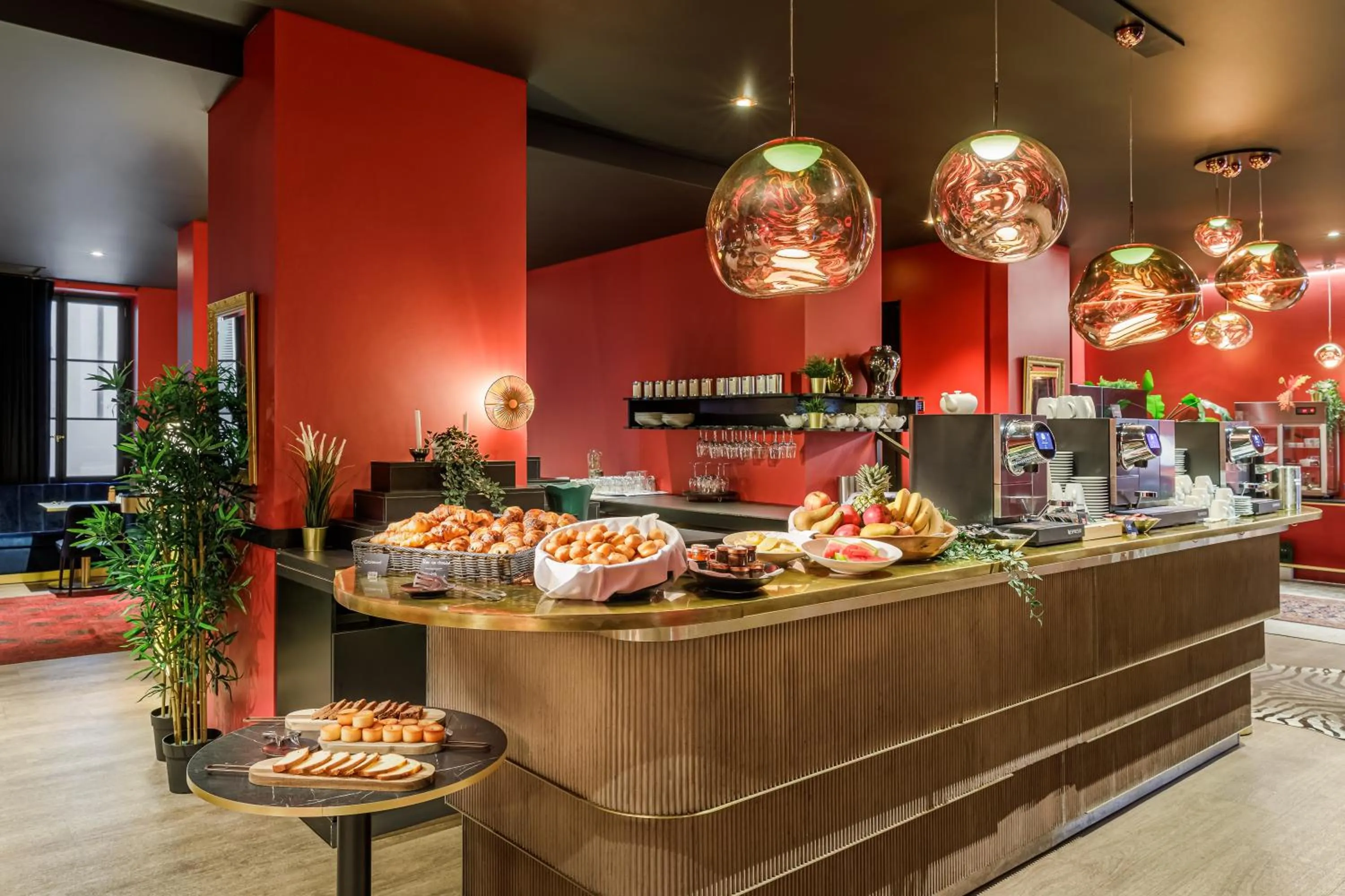 Buffet breakfast in Marmont Hotel