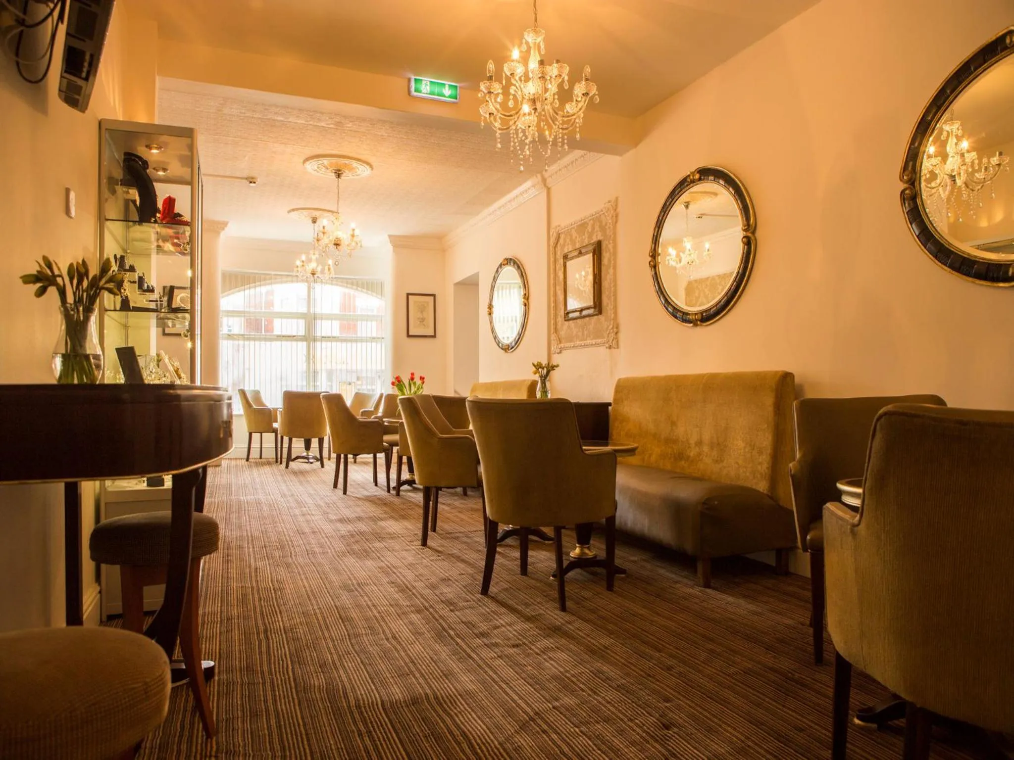 Seating area in The Royal Alexandra Hotel by Compass Hospitality