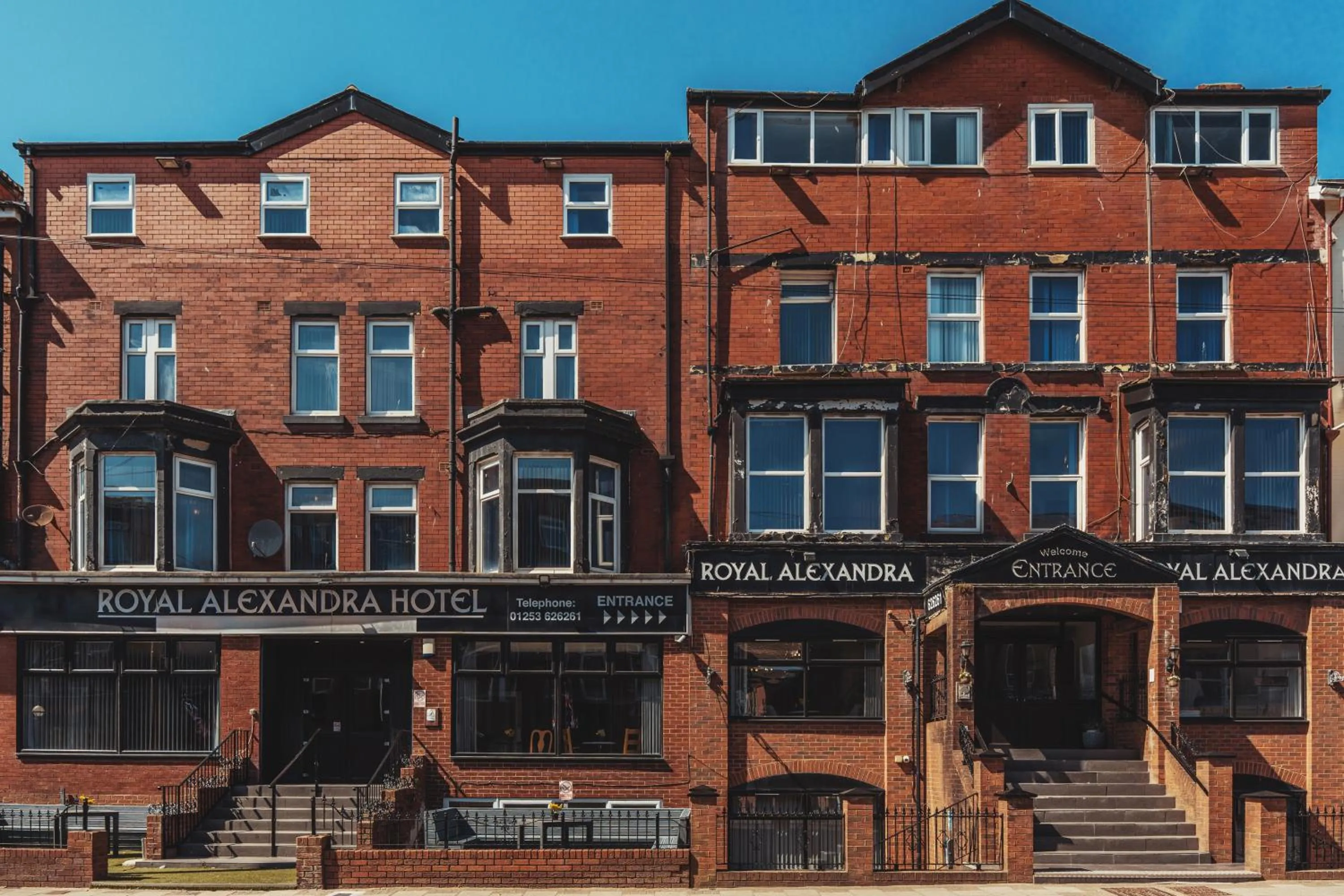 Property building in The Royal Alexandra Hotel by Compass Hospitality