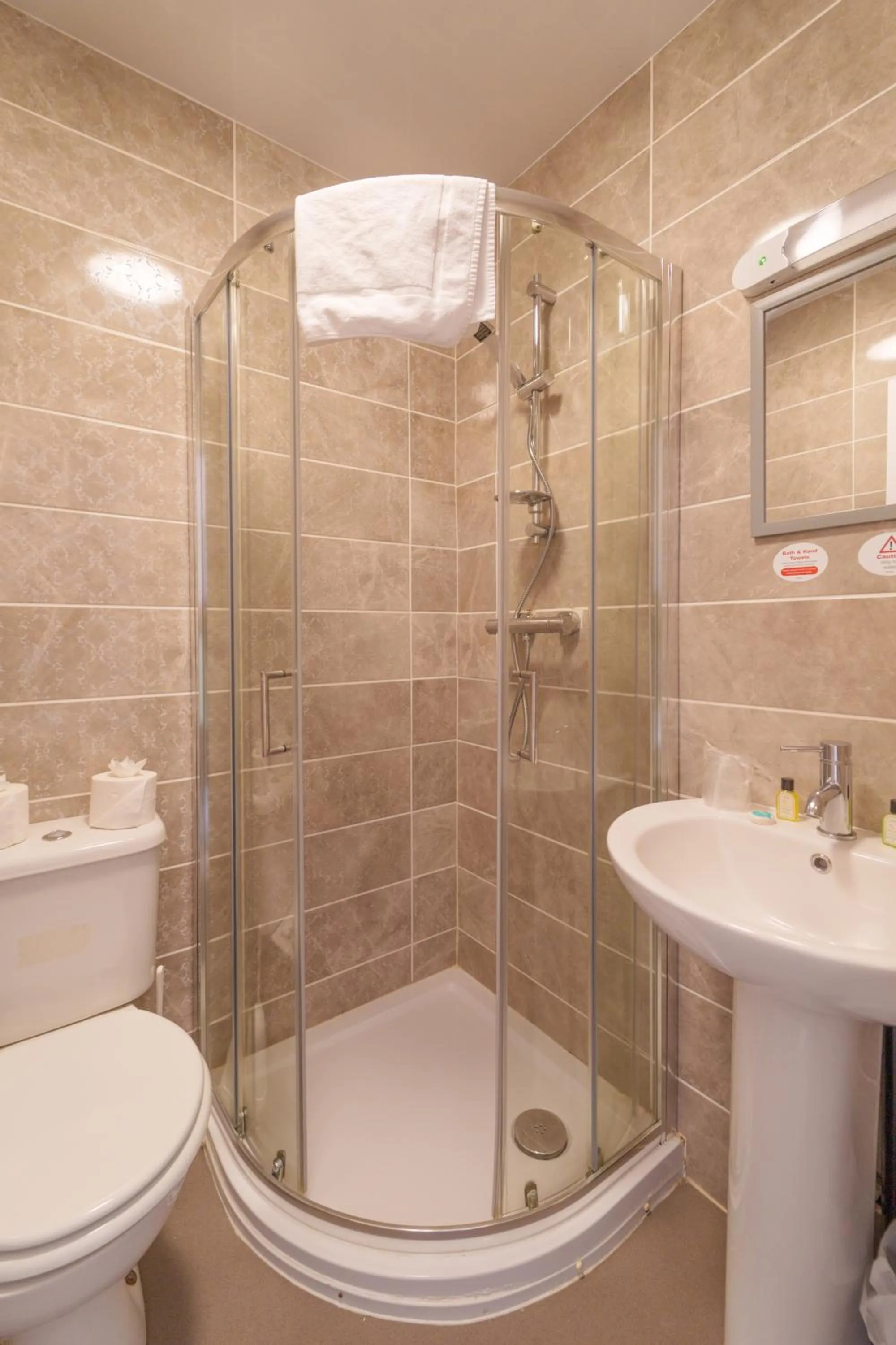 Shower in The Royal Alexandra Hotel by Compass Hospitality