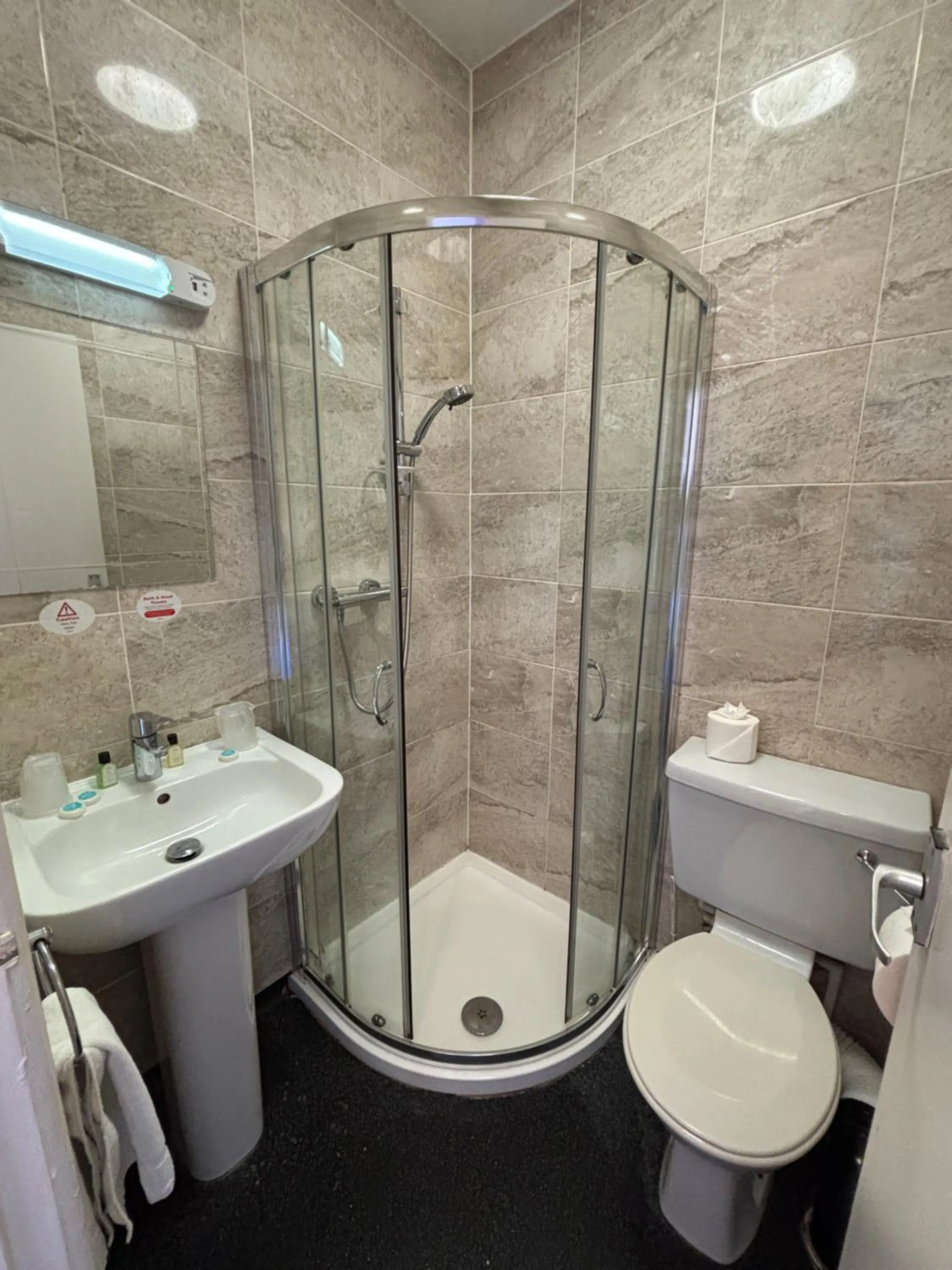 Shower in The Royal Alexandra Hotel by Compass Hospitality