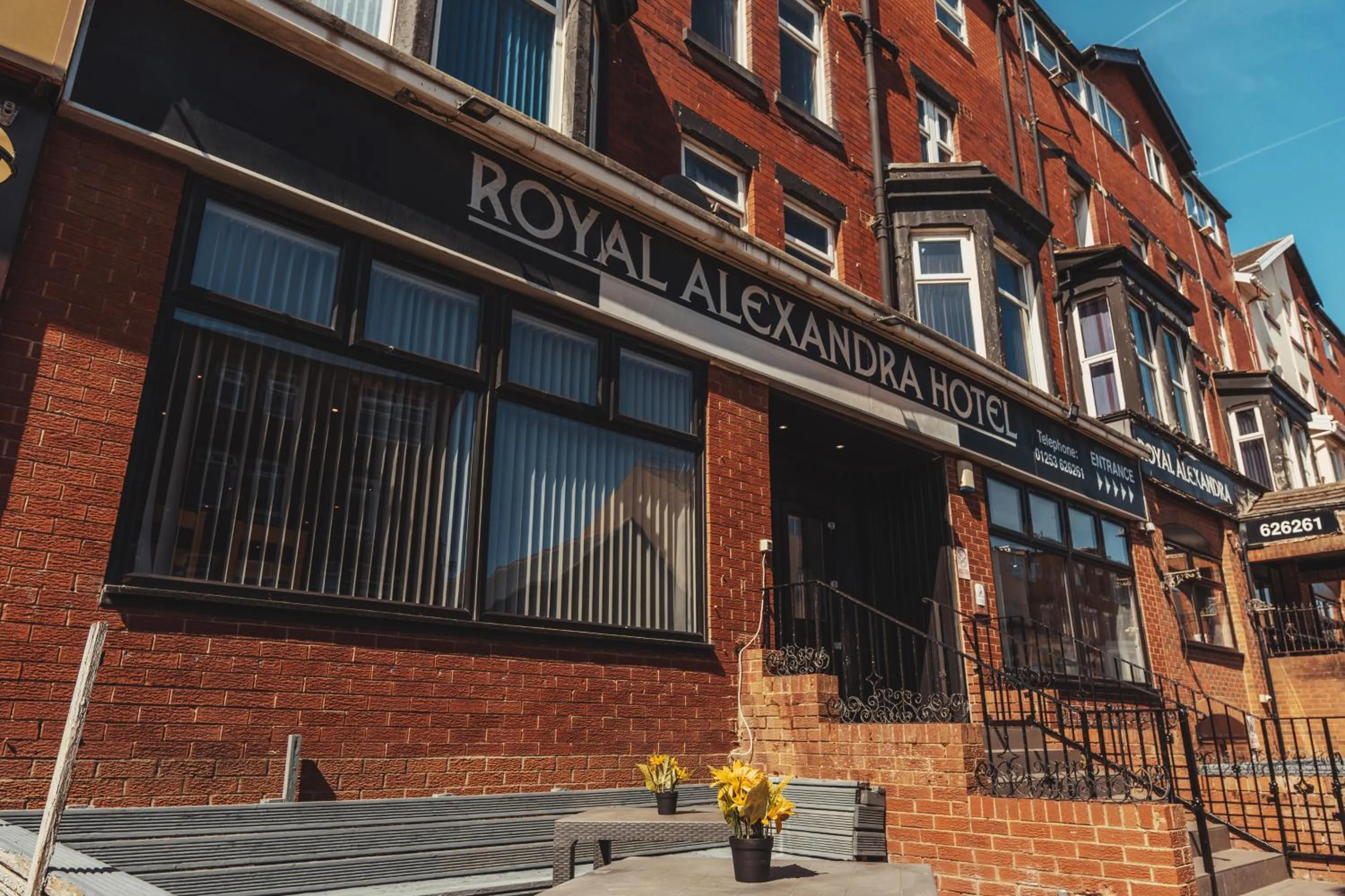 Property building in The Royal Alexandra Hotel by Compass Hospitality