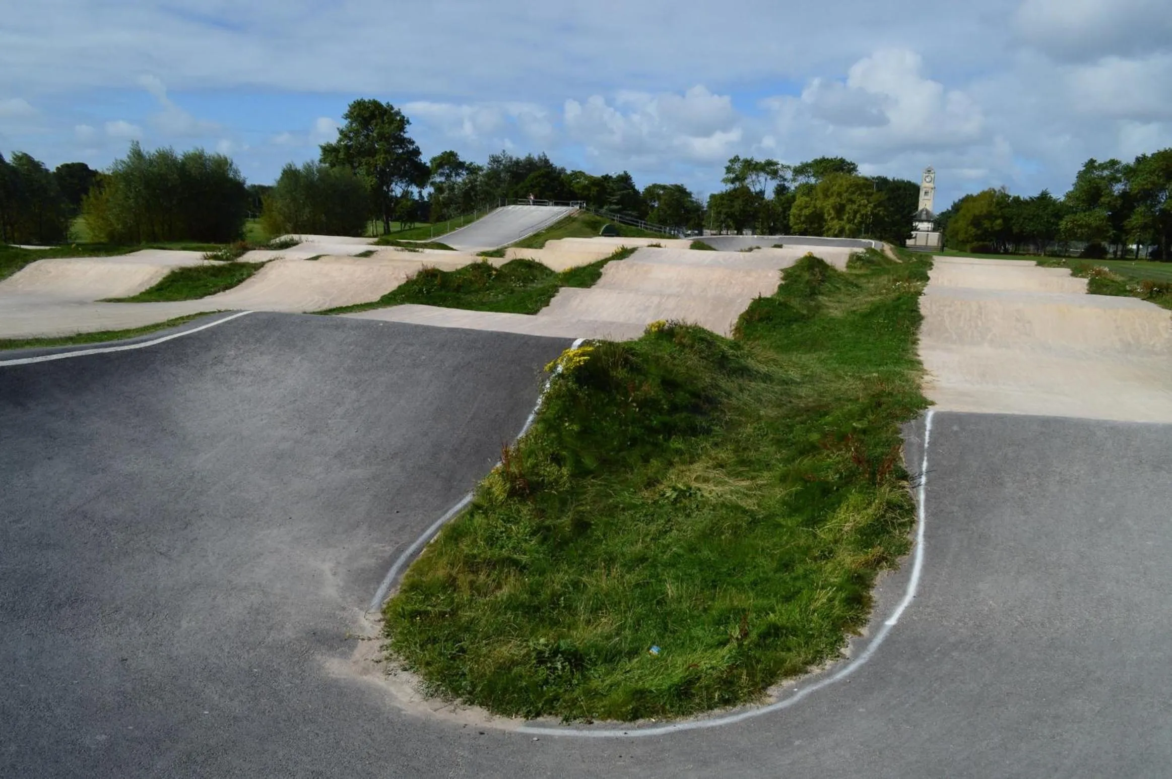 Off site in The Aspire