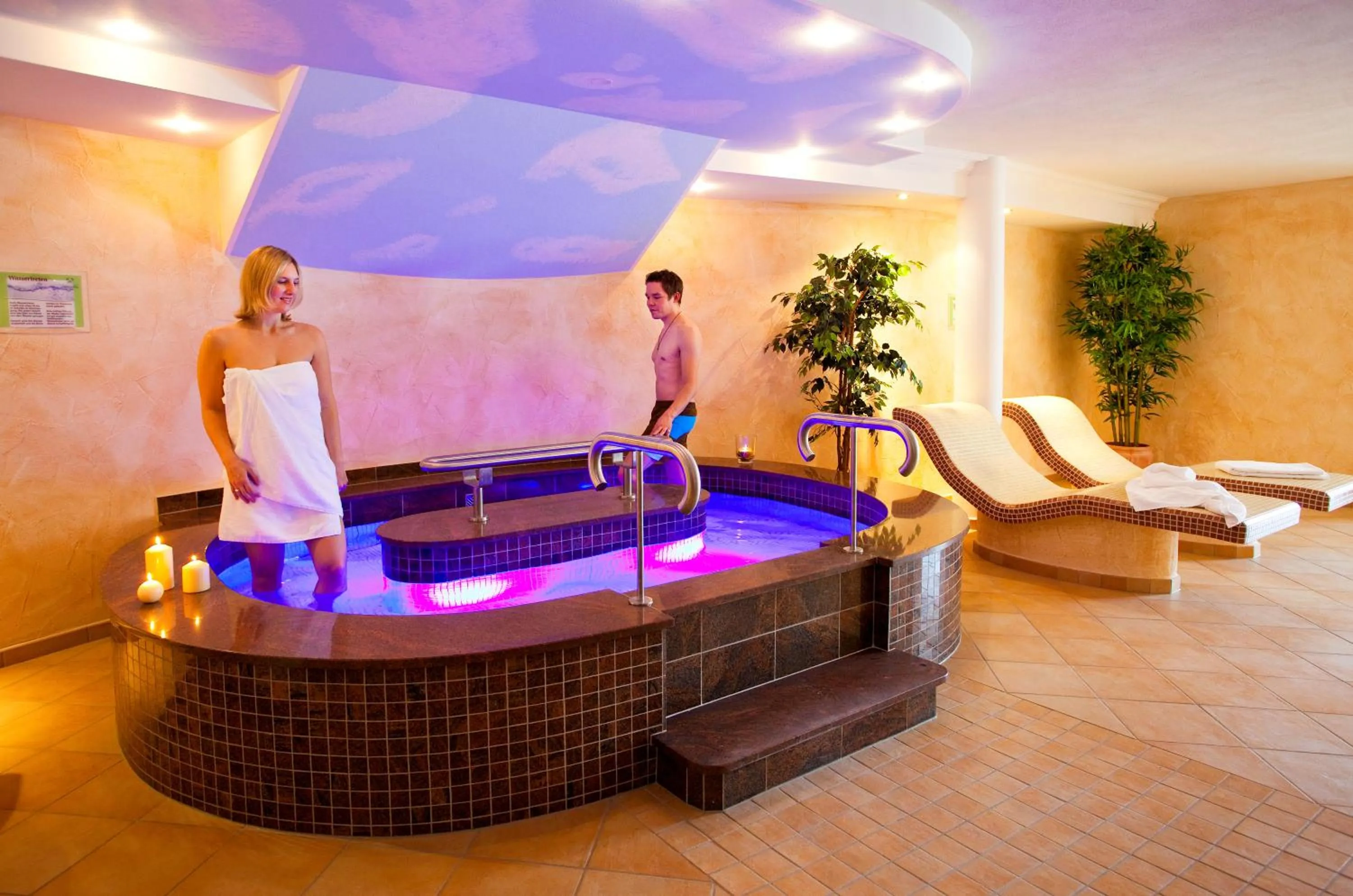 Spa and wellness centre/facilities in Naturhotel Reissenlehen