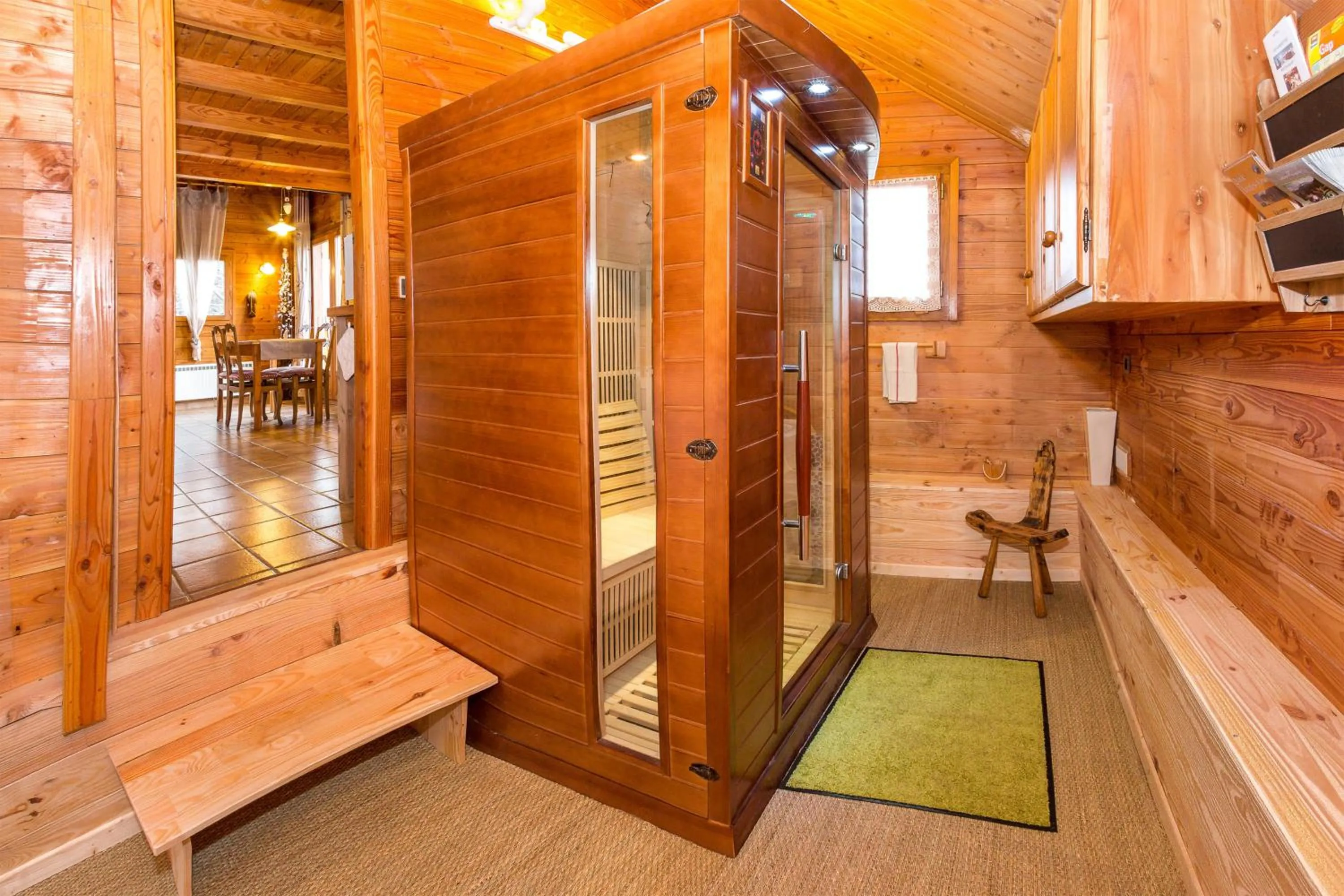Sauna in Chalet Carpe Diem