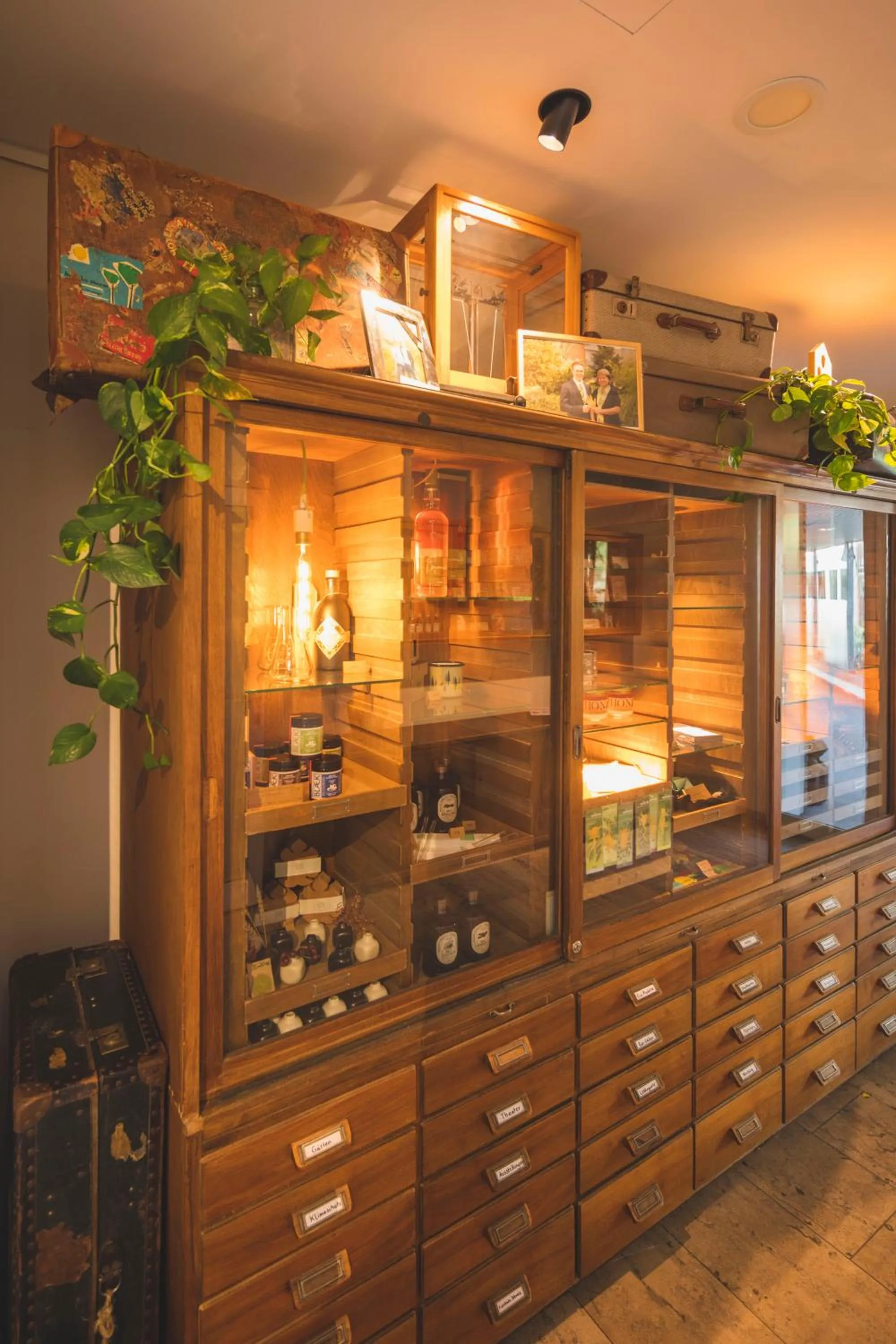 Decorative detail in Hotel Luise