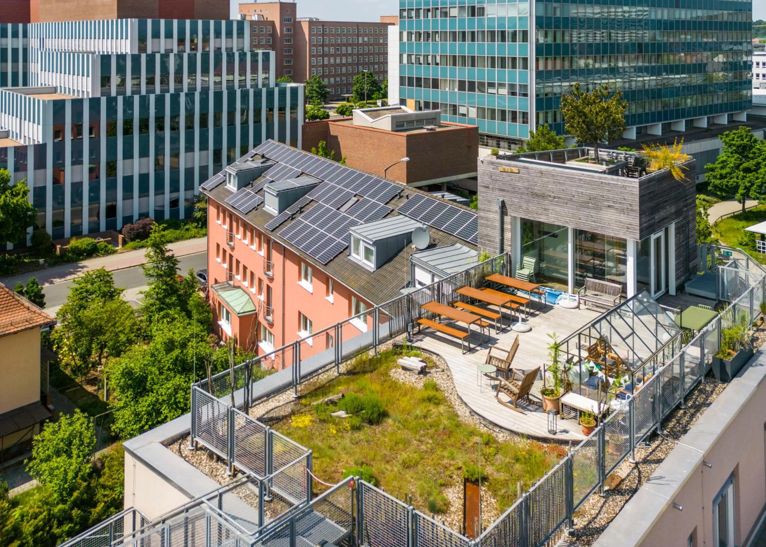 Balcony/Terrace in Hotel Luise