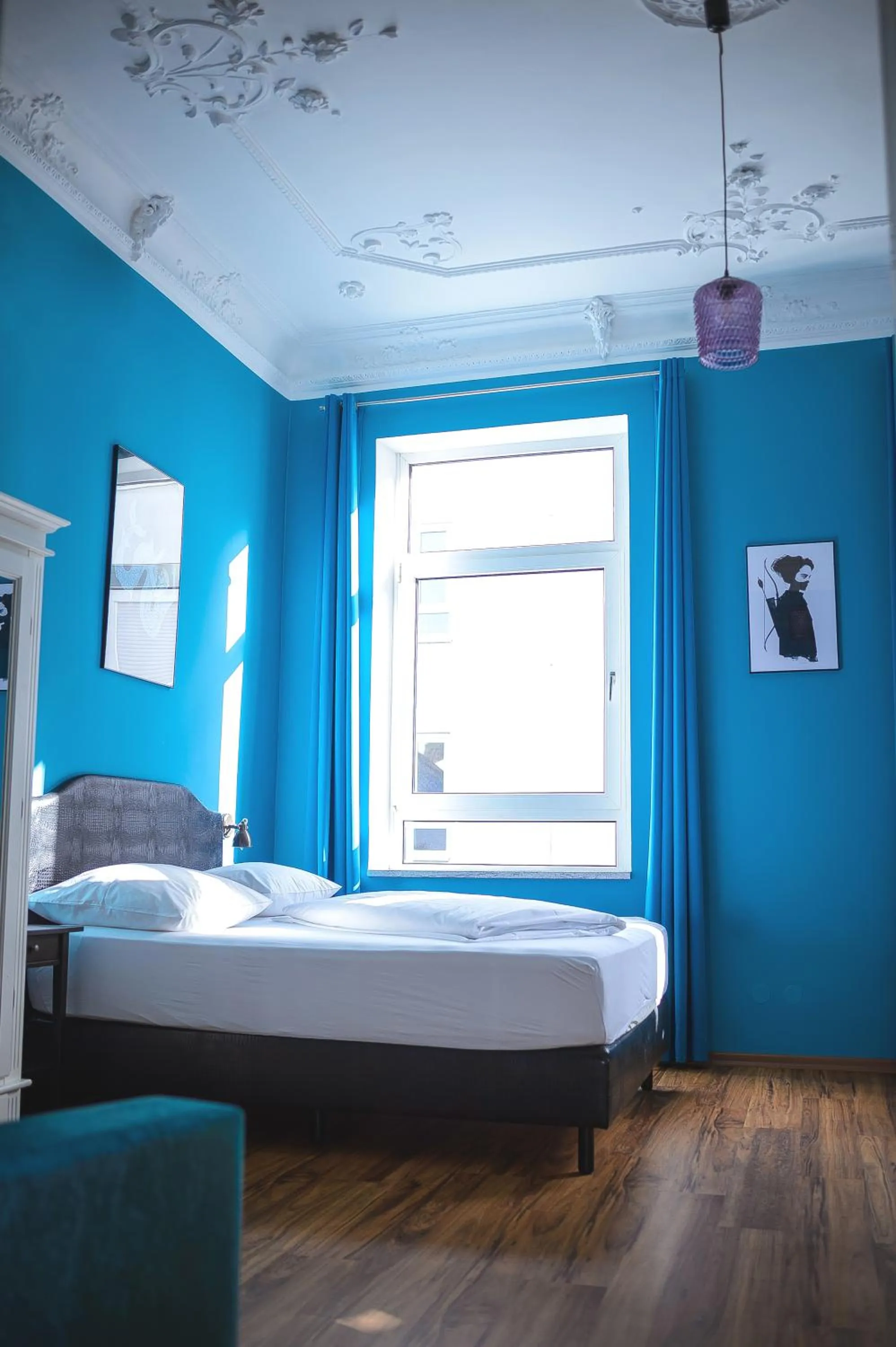 Bed in SmartHotel Mystique Self check-in