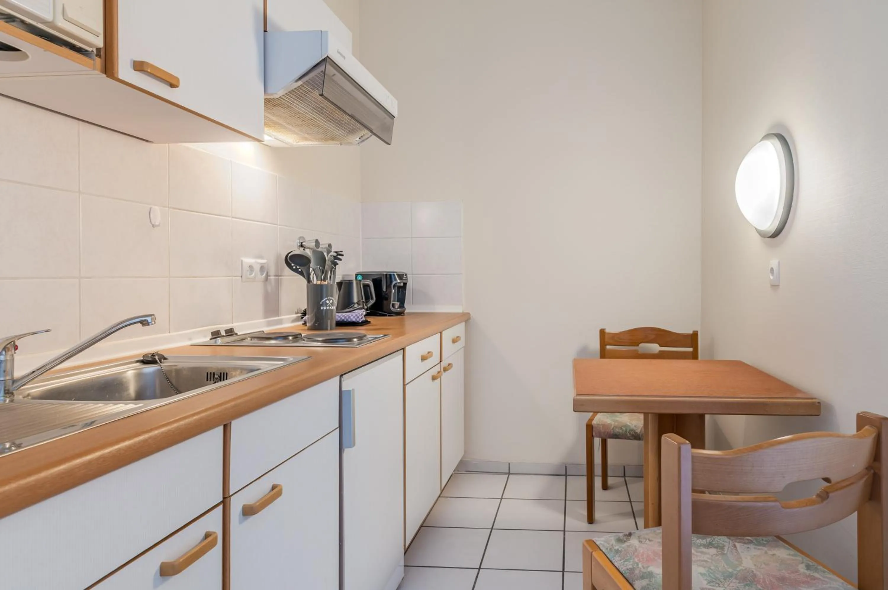 Kitchen or kitchenette in Hotel Esplanade Dortmund
