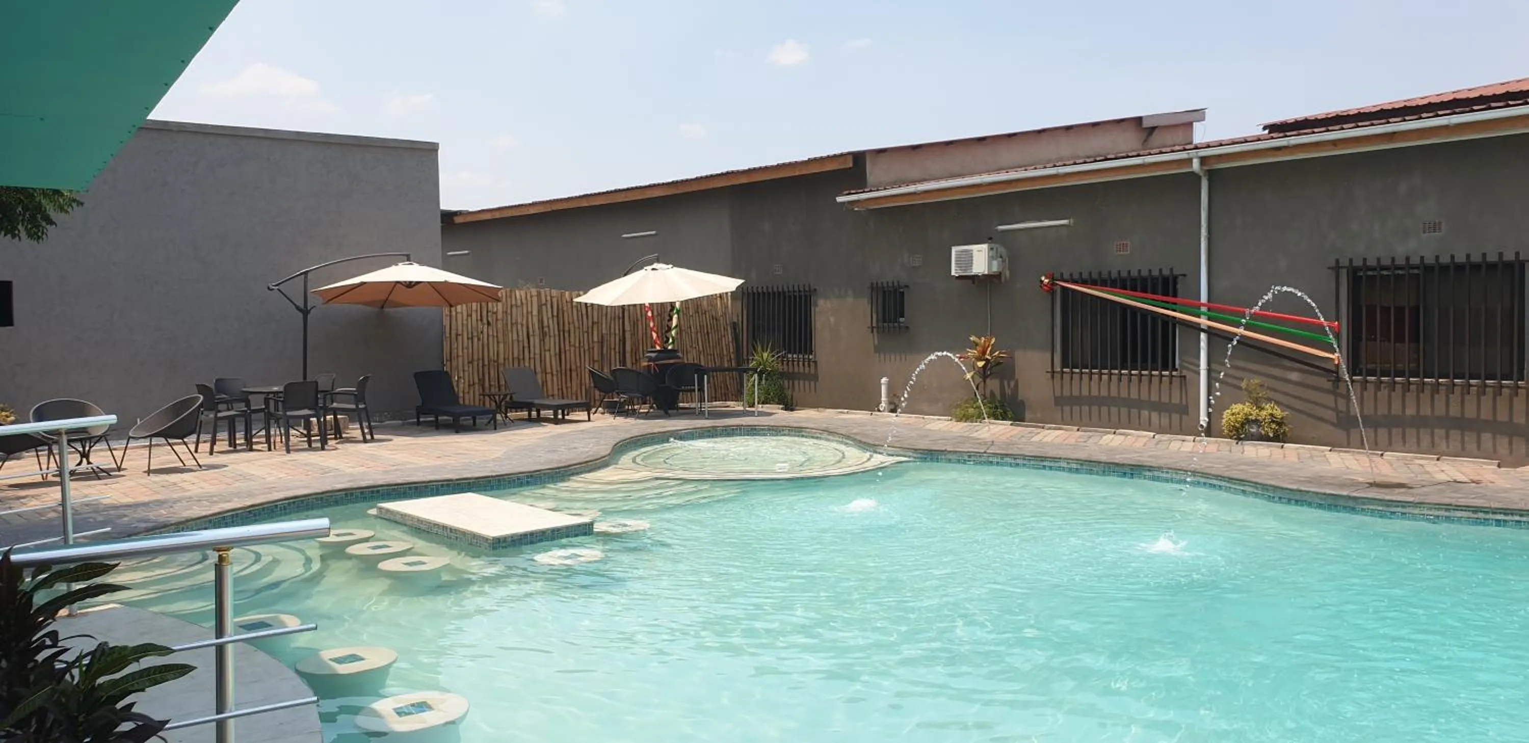 Swimming pool in THE ESCAPE LODGE
