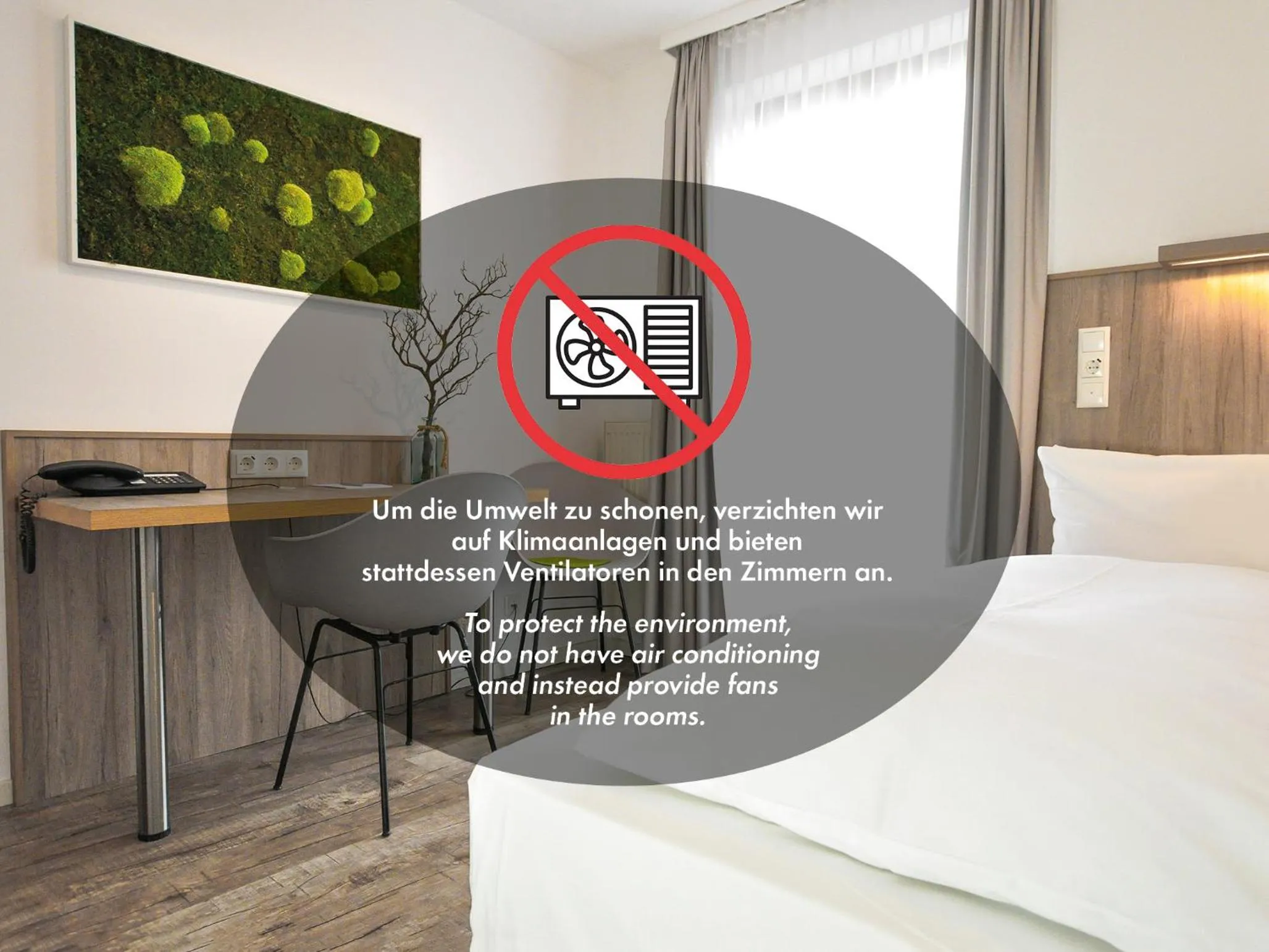 air conditioner, Bed in Hotel Perlach Allee by Blattl