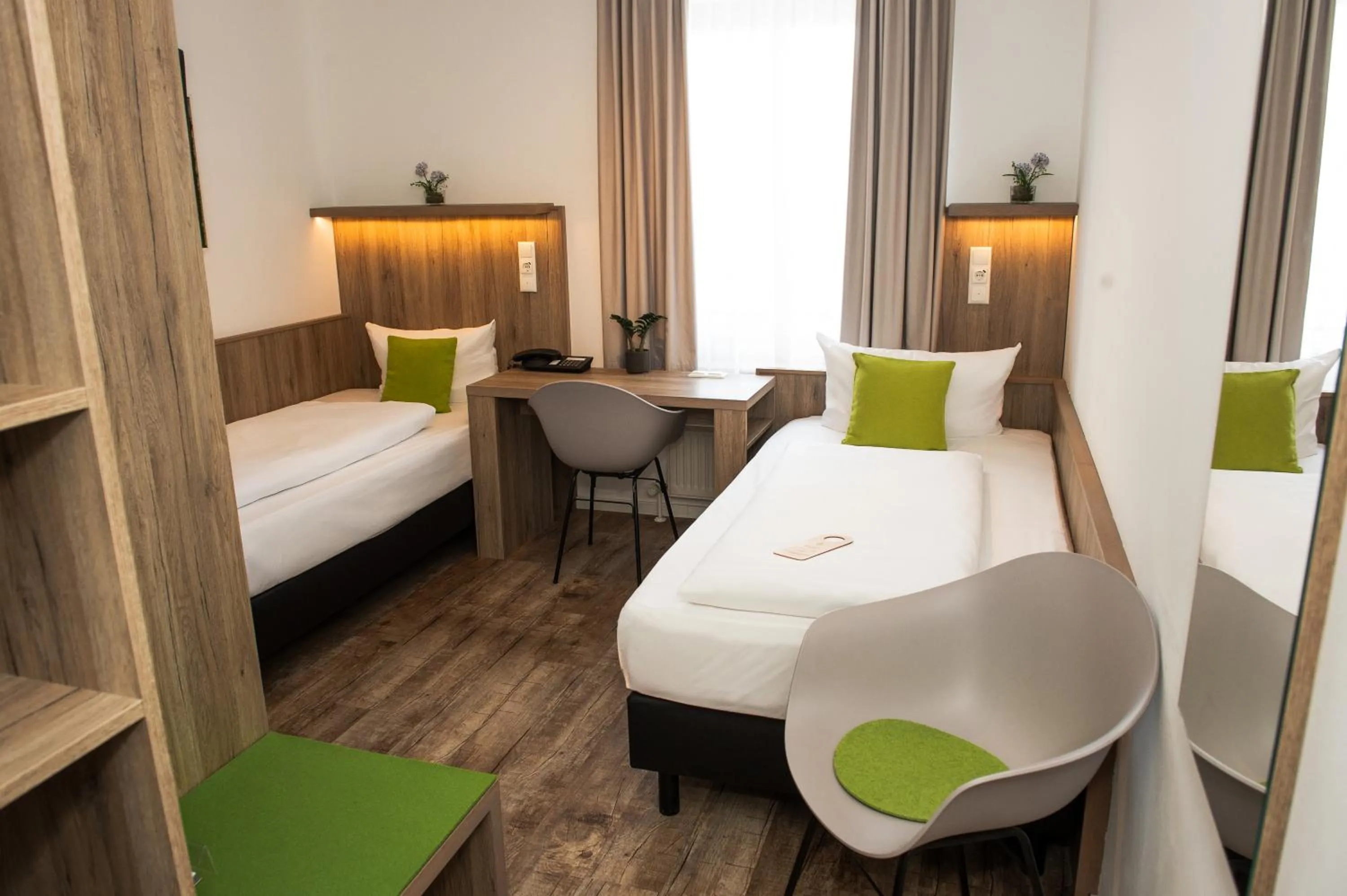 Photo of the whole room, Bed in Hotel Perlach Allee by Blattl