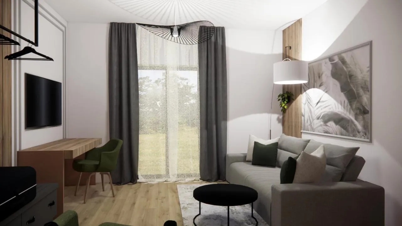 Communal lounge/ TV room in Hotel TISA