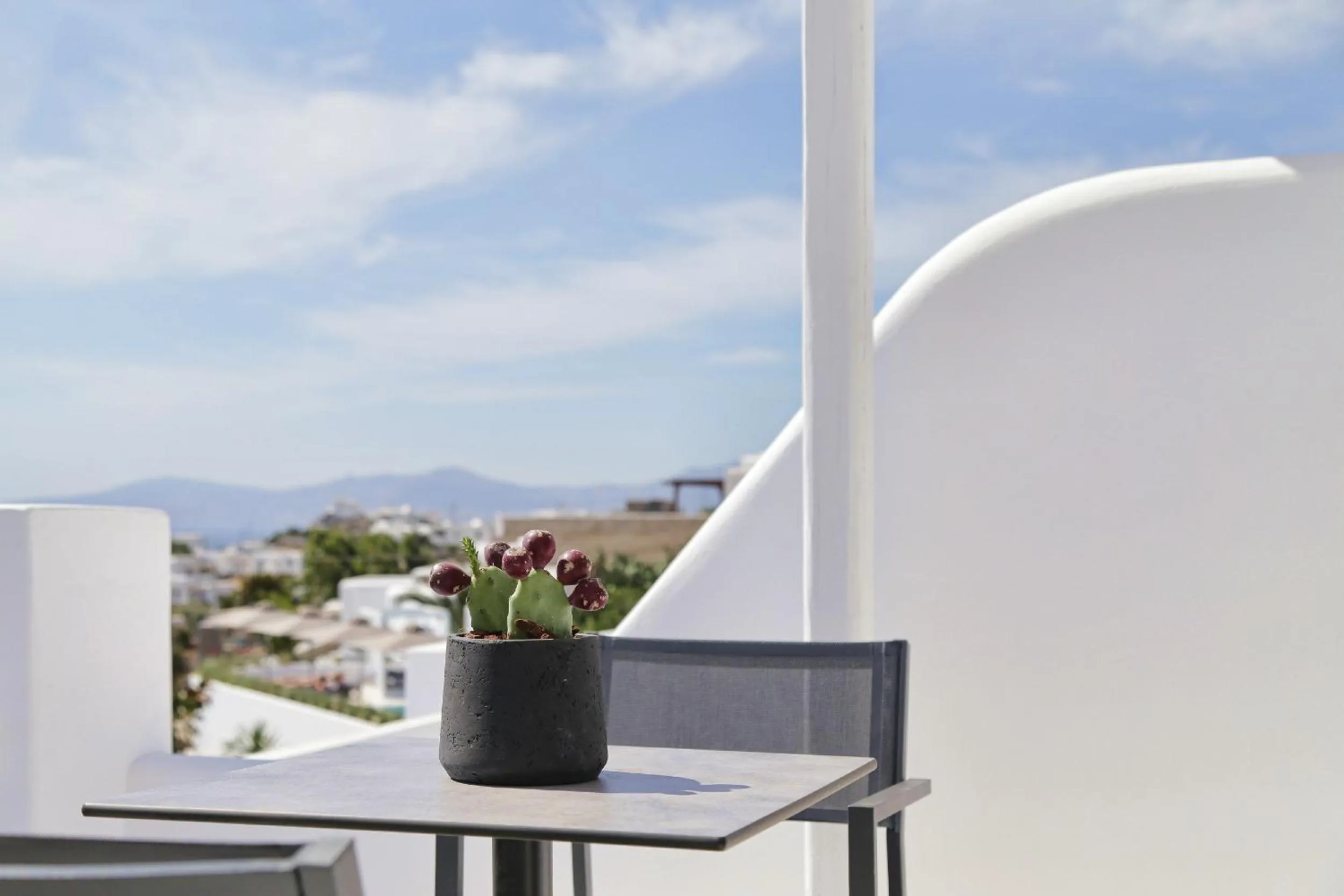 Balcony/Terrace in Livin Mykonos Hotel - Adults Only