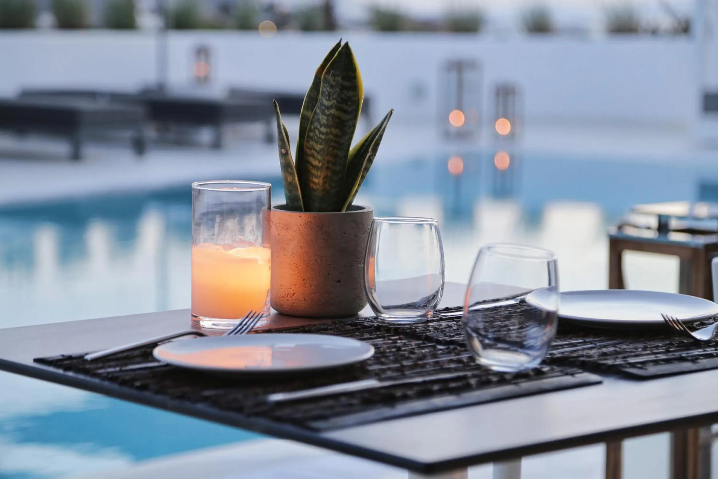 Restaurant/places to eat in Livin Mykonos Hotel - Adults Only