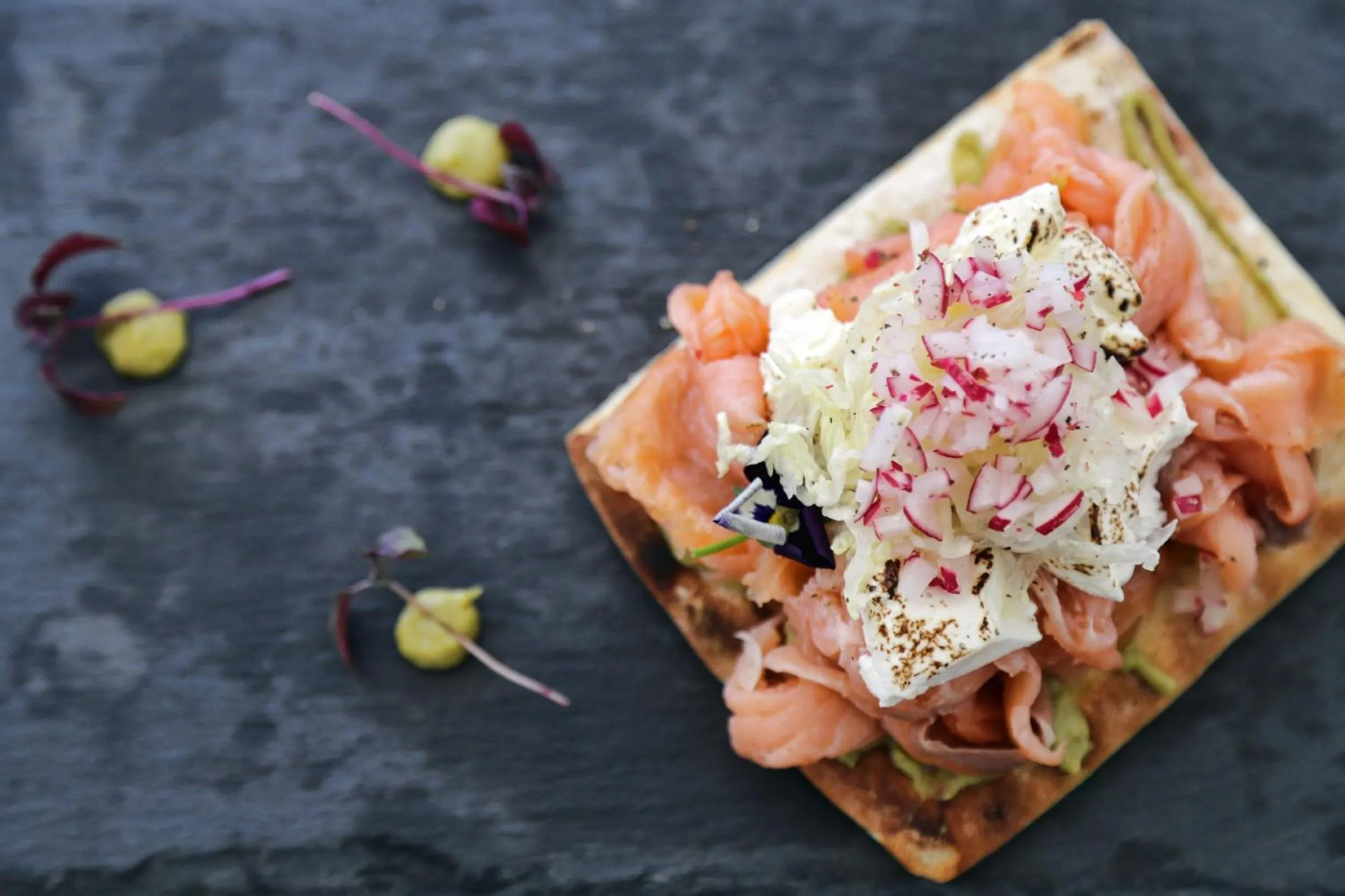 Food close-up in Livin Mykonos Hotel - Adults Only