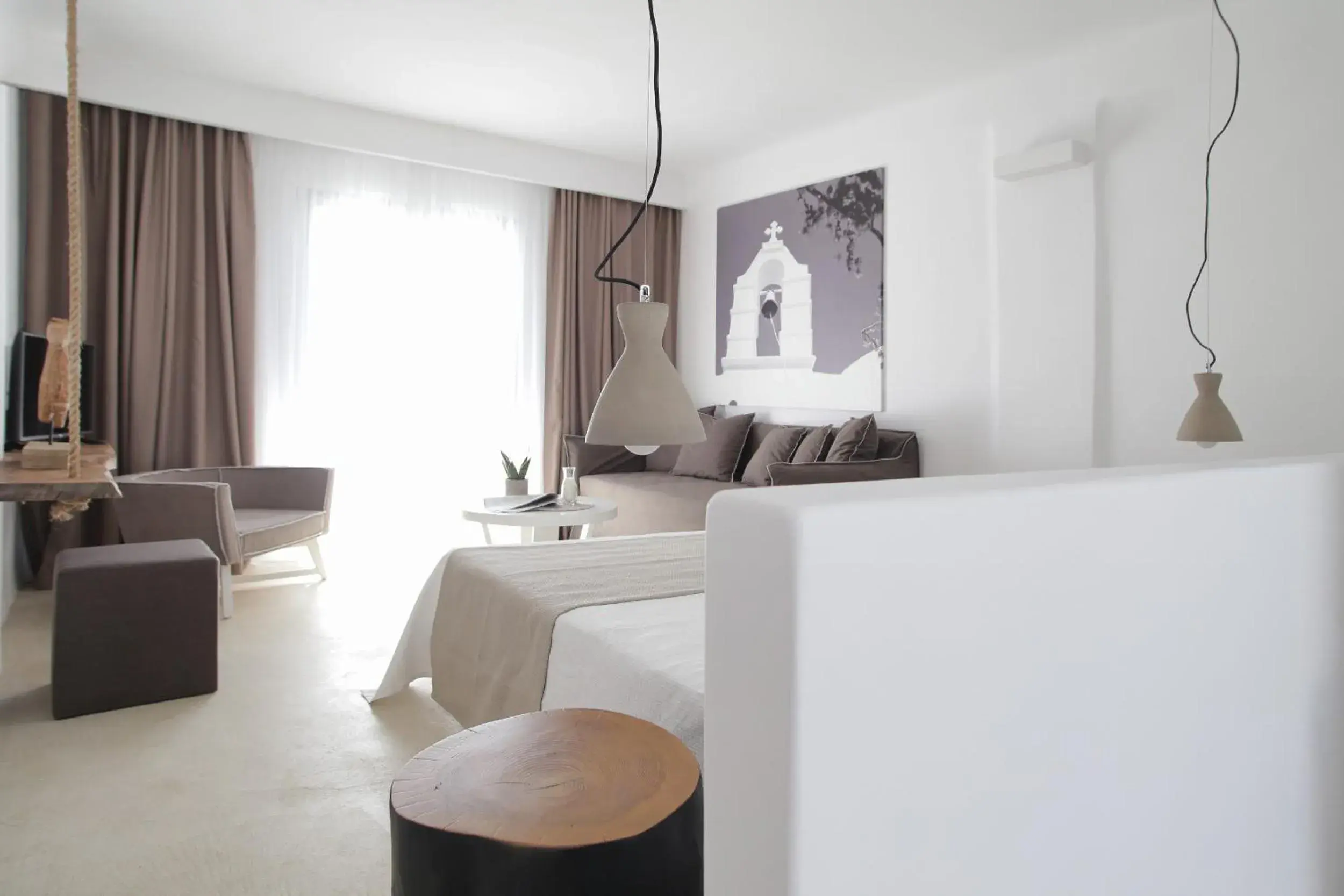 Junior Suite with Sea View in Livin Mykonos Hotel - Adults Only Junior Suite with Sea View in Livin Mykonos Hotel - Adults Only