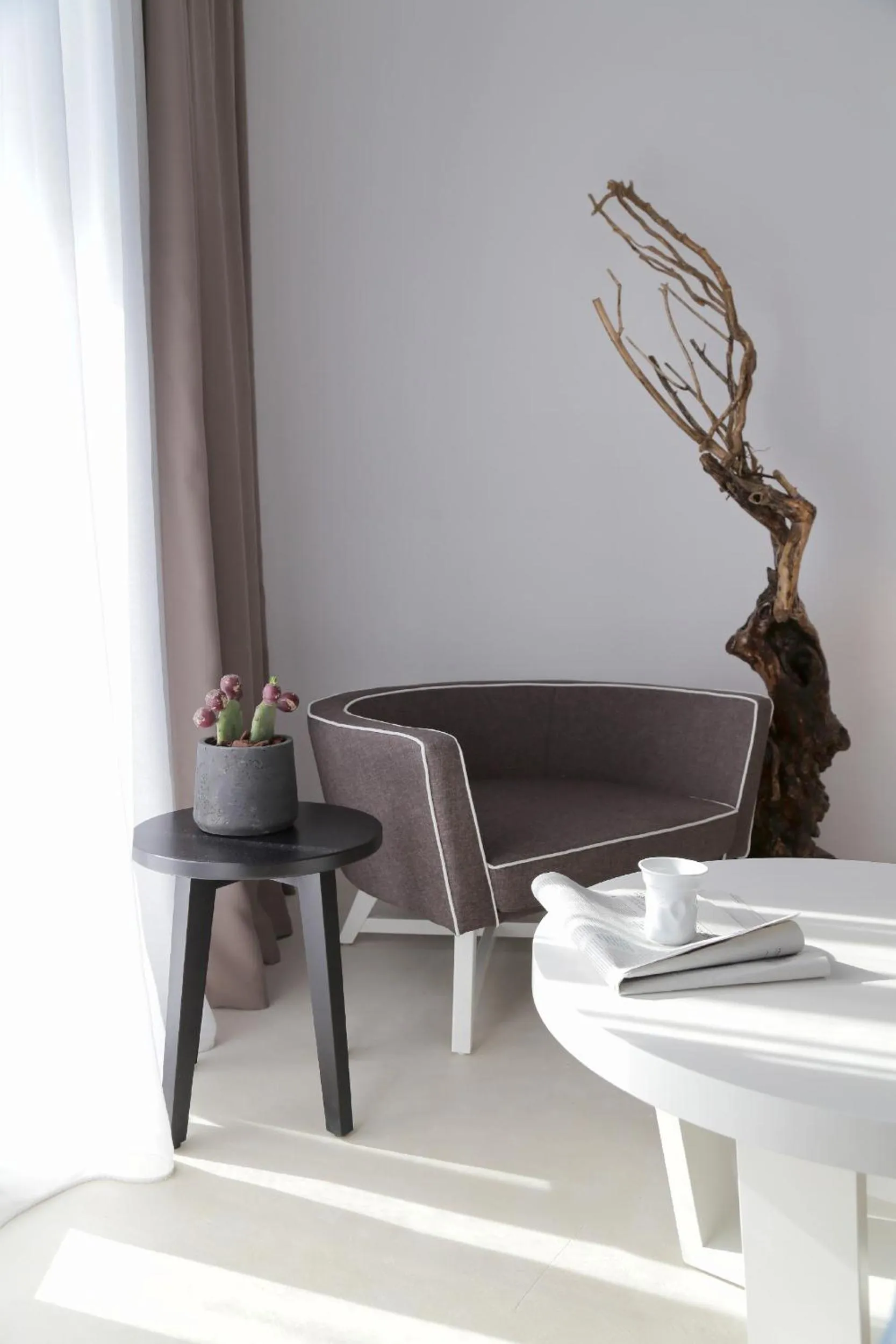 Seating area in Livin Mykonos Hotel - Adults Only