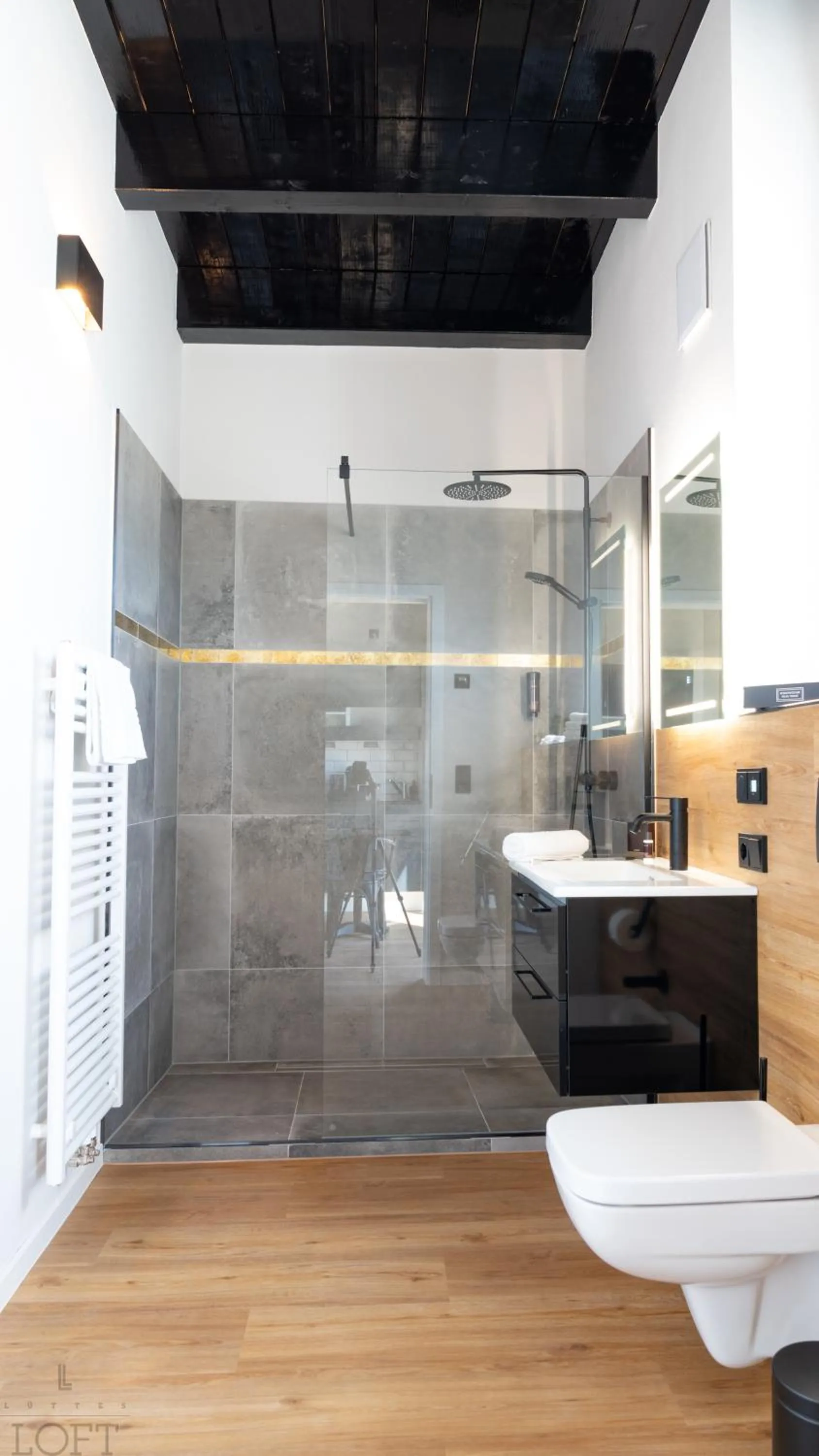 Bathroom in LÜTTES LOFT Boutique Hotel