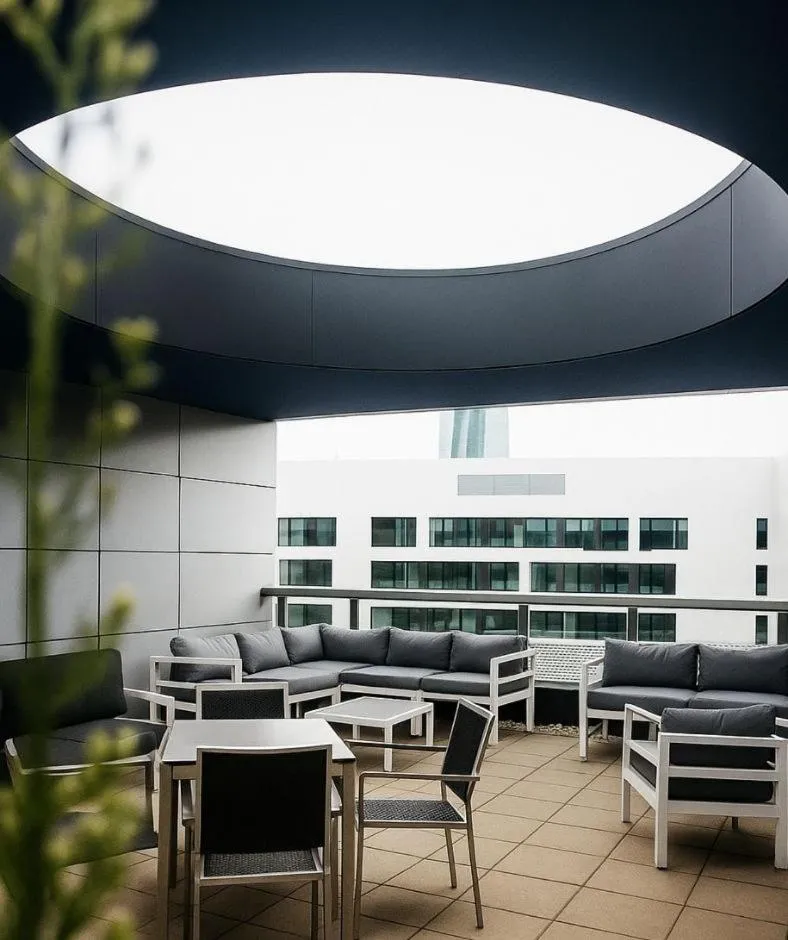 Balcony/Terrace in Plaza Hotel & Living Frankfurt