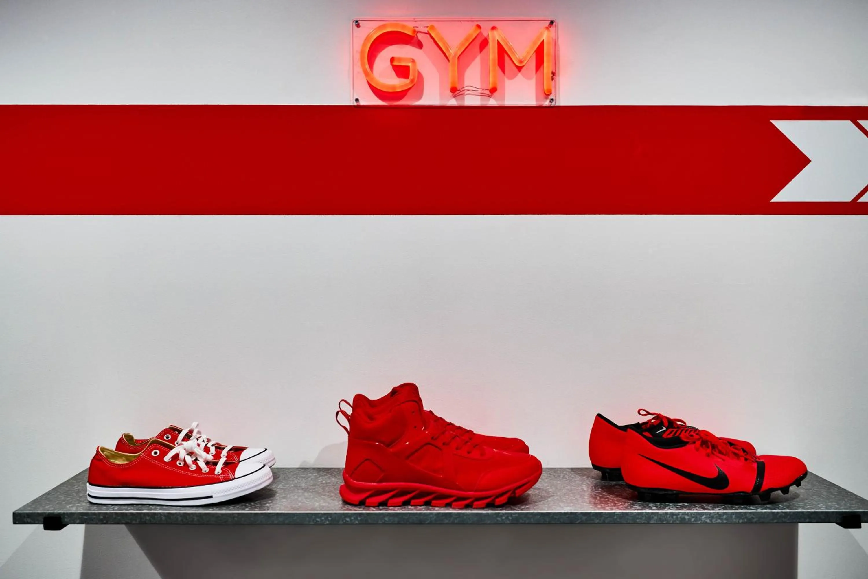 Fitness centre/facilities in The Casso, Raleigh, a Tribute Portfolio Hotel