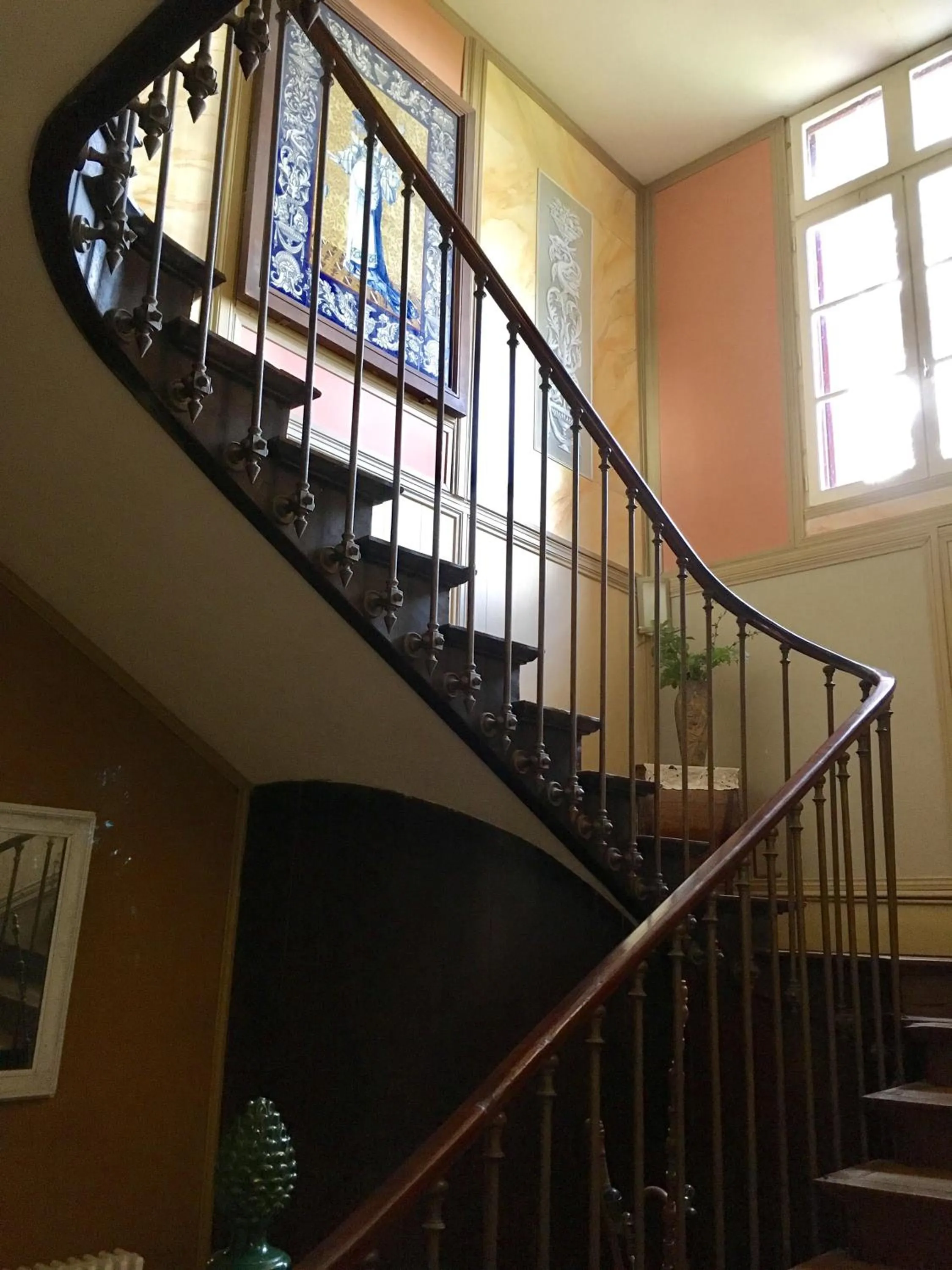 Lobby or reception in La Cure du Maine Charles