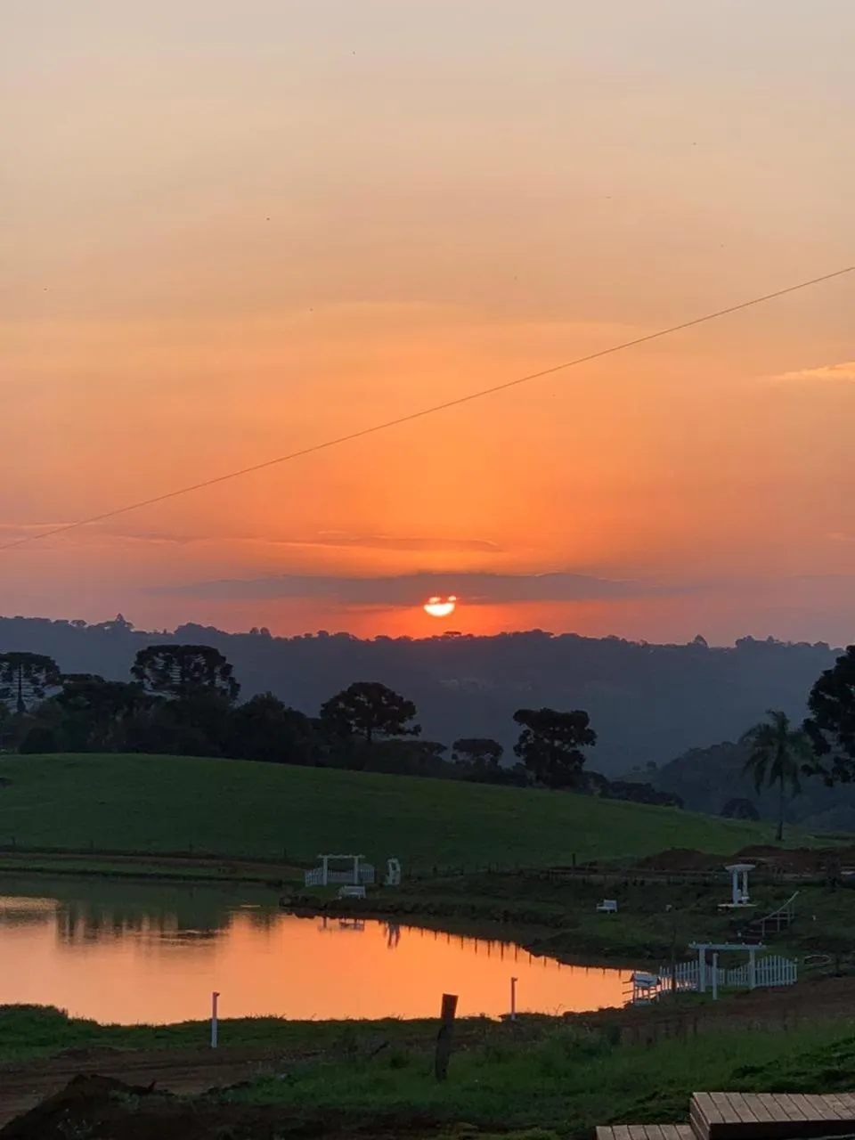 Sunset in Hope Valley Adventure Resort